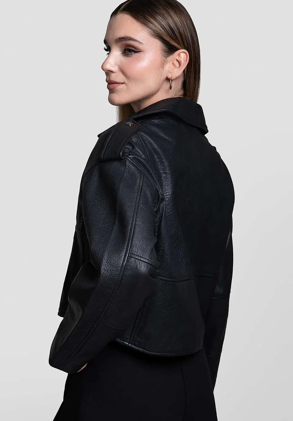 Casaca Cuero Biker Rogue 95