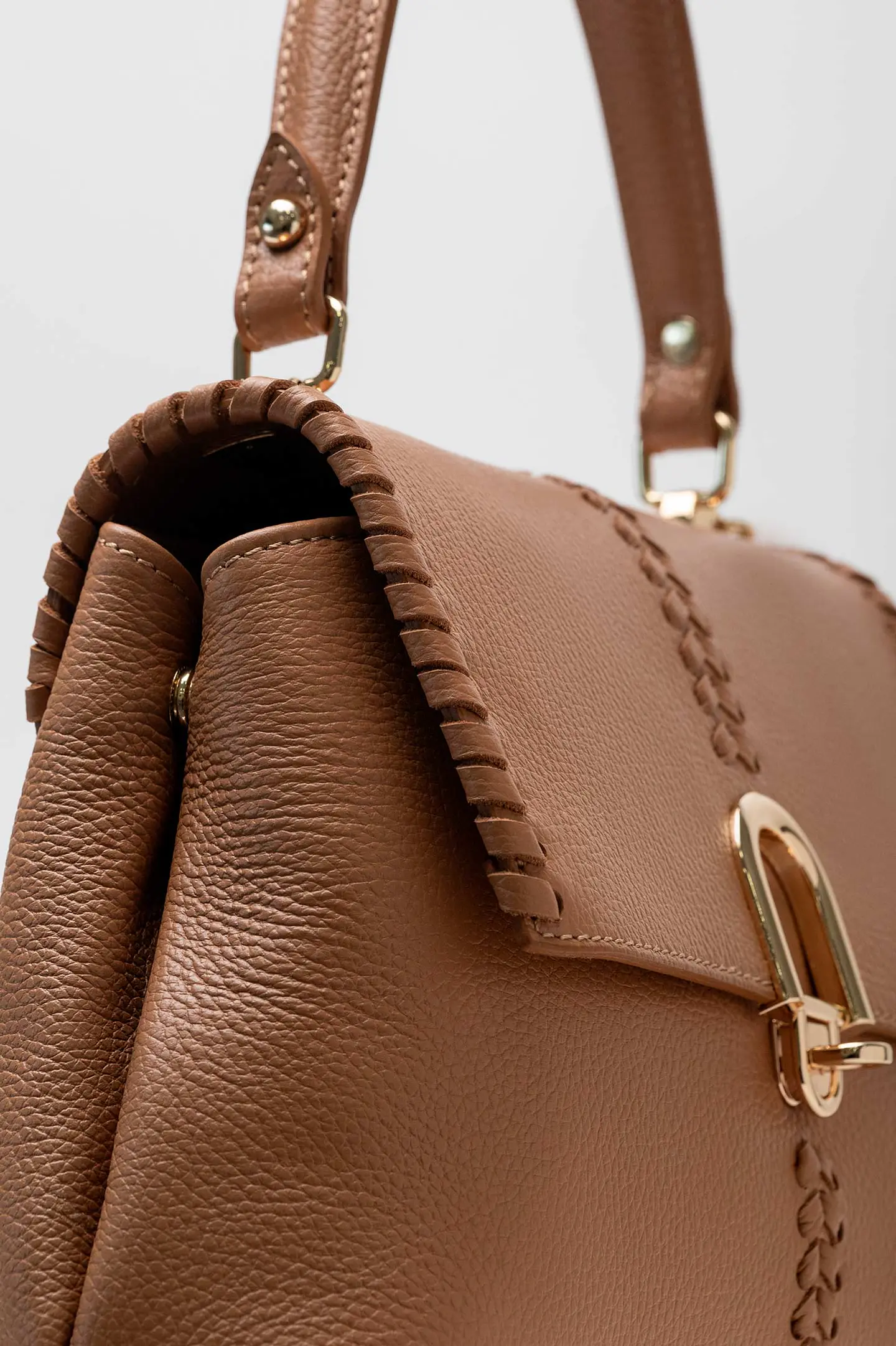 Cartera Cuero Espiga Satchel 7