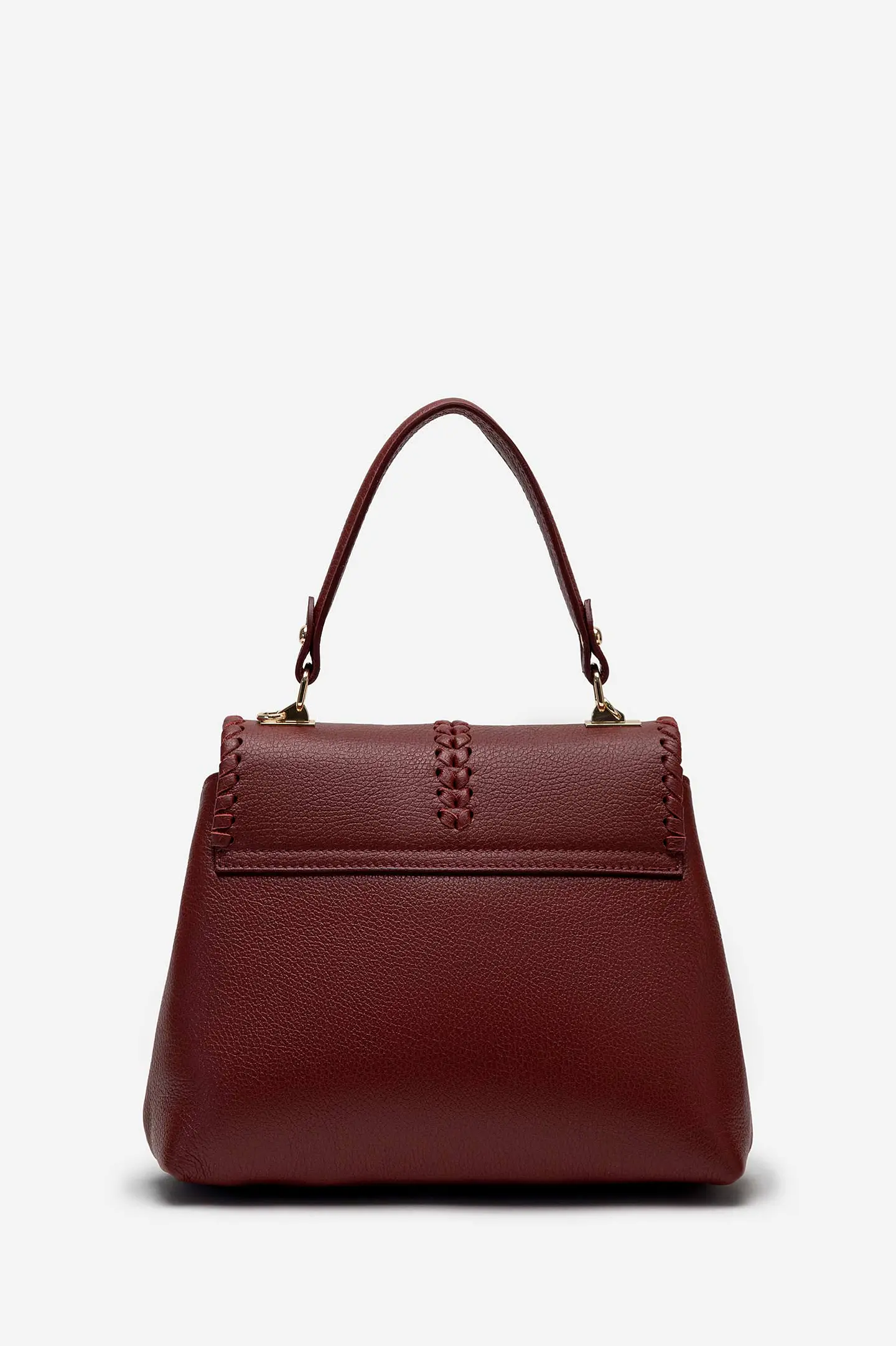 Cartera Cuero Espiga Satchel 8