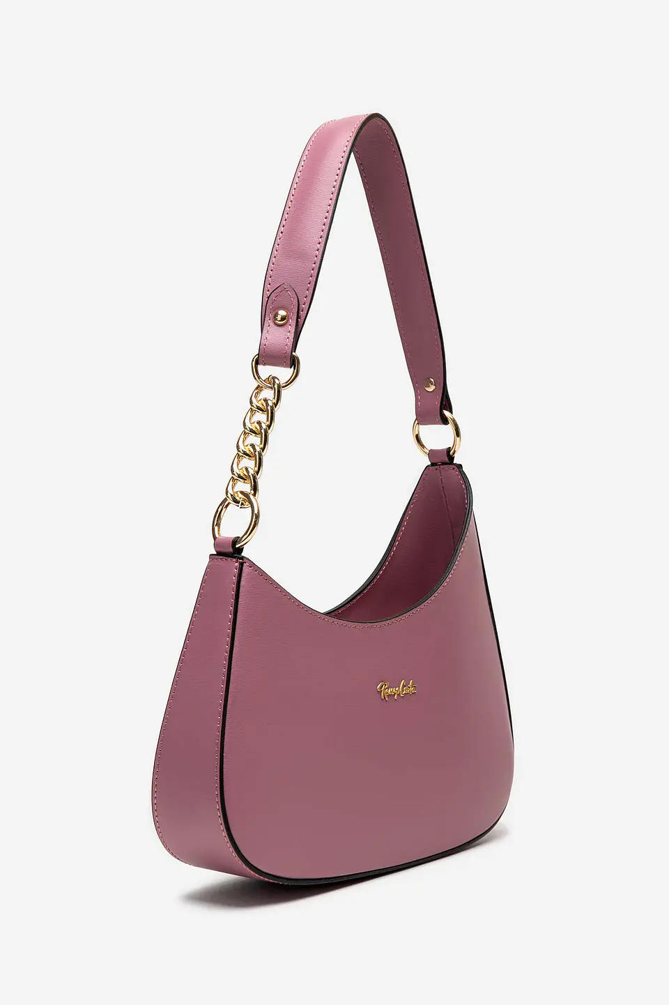 Cartera Cuero Hobo Chain 7