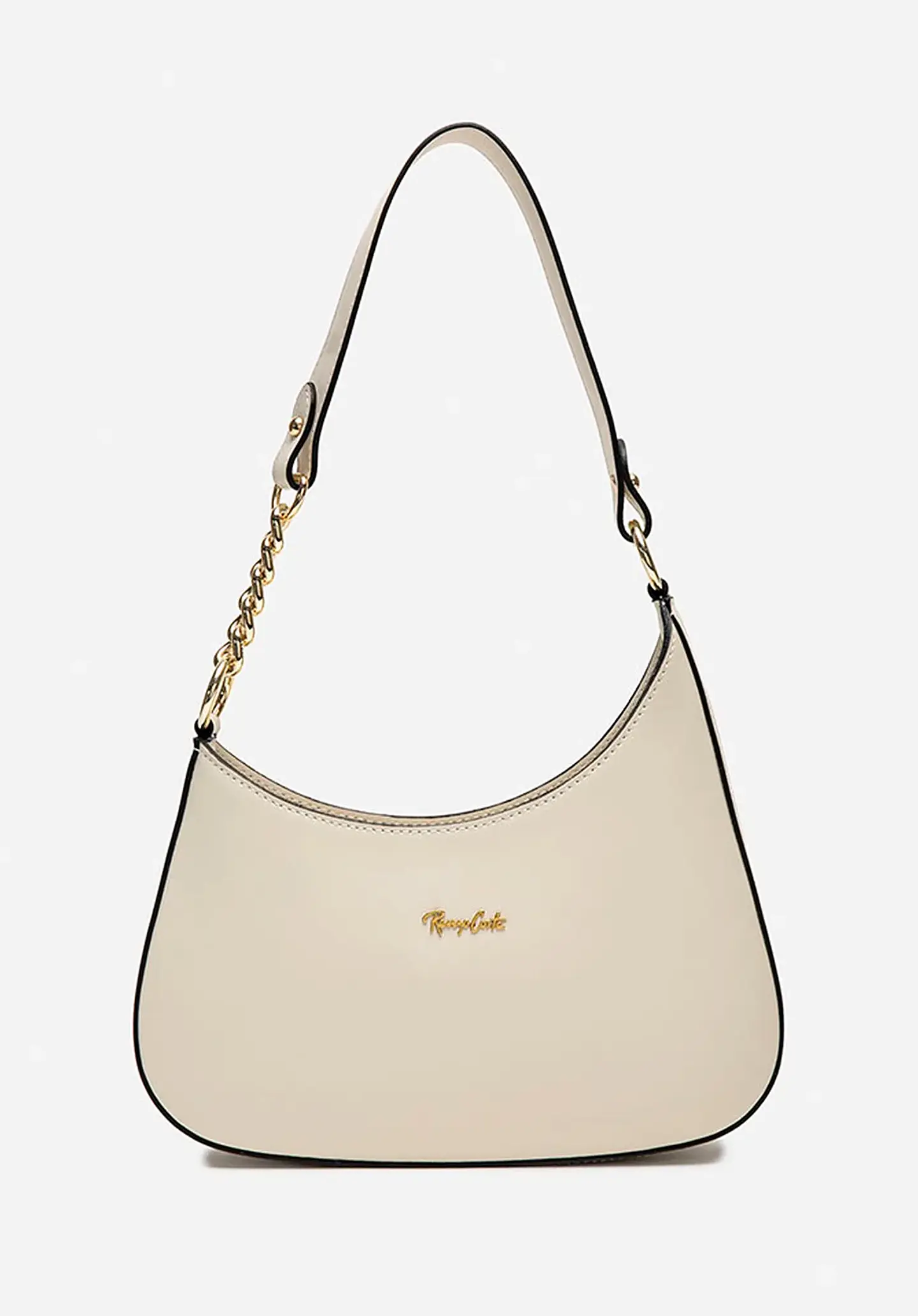 Cartera Cuero Hobo Chain 8