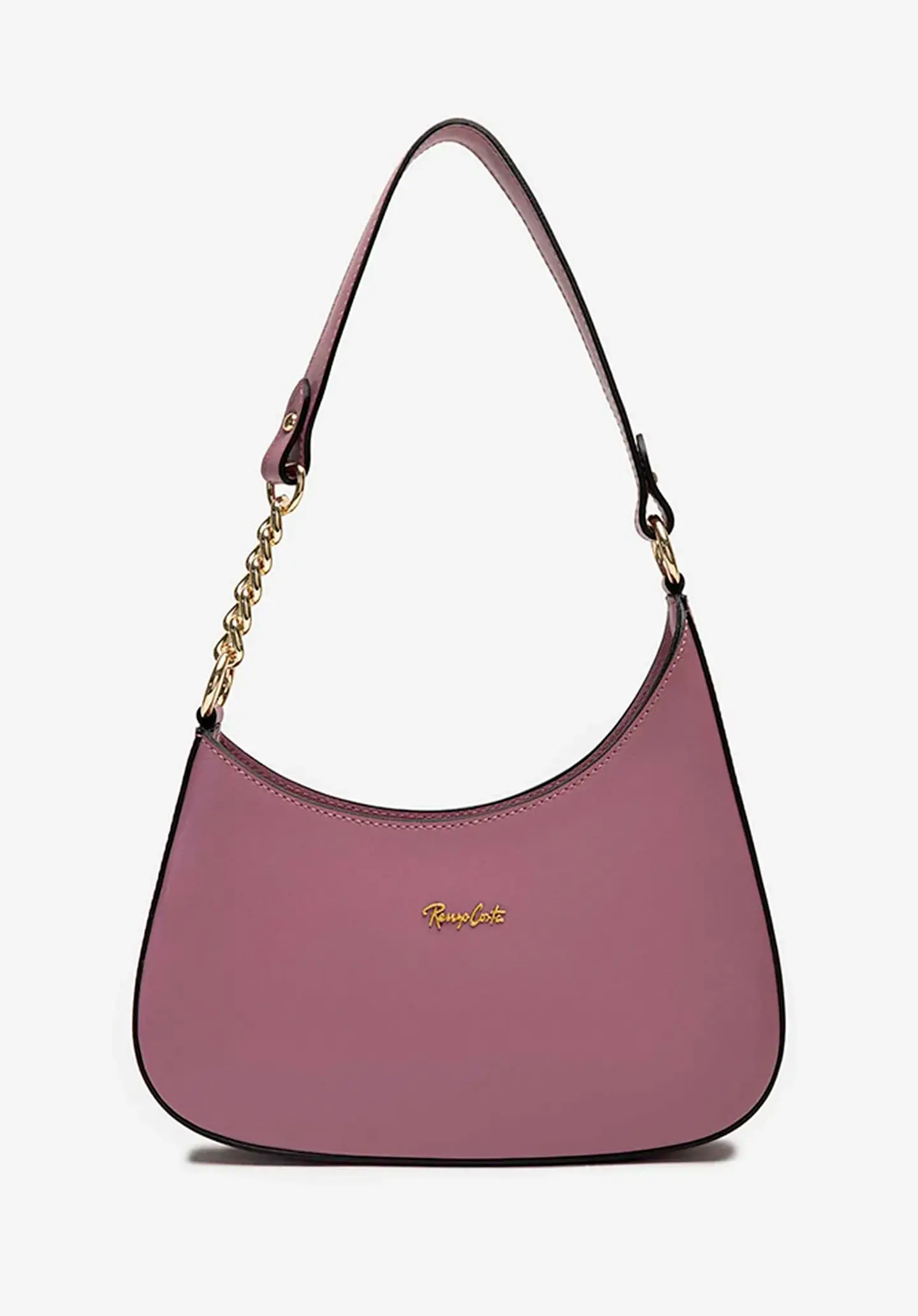 Cartera Cuero Hobo Chain 20