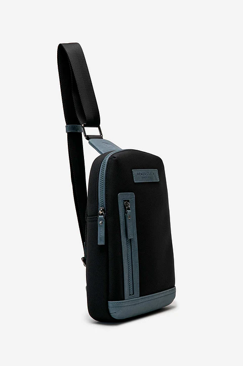 Chest Bag De Nylon Urban Grid