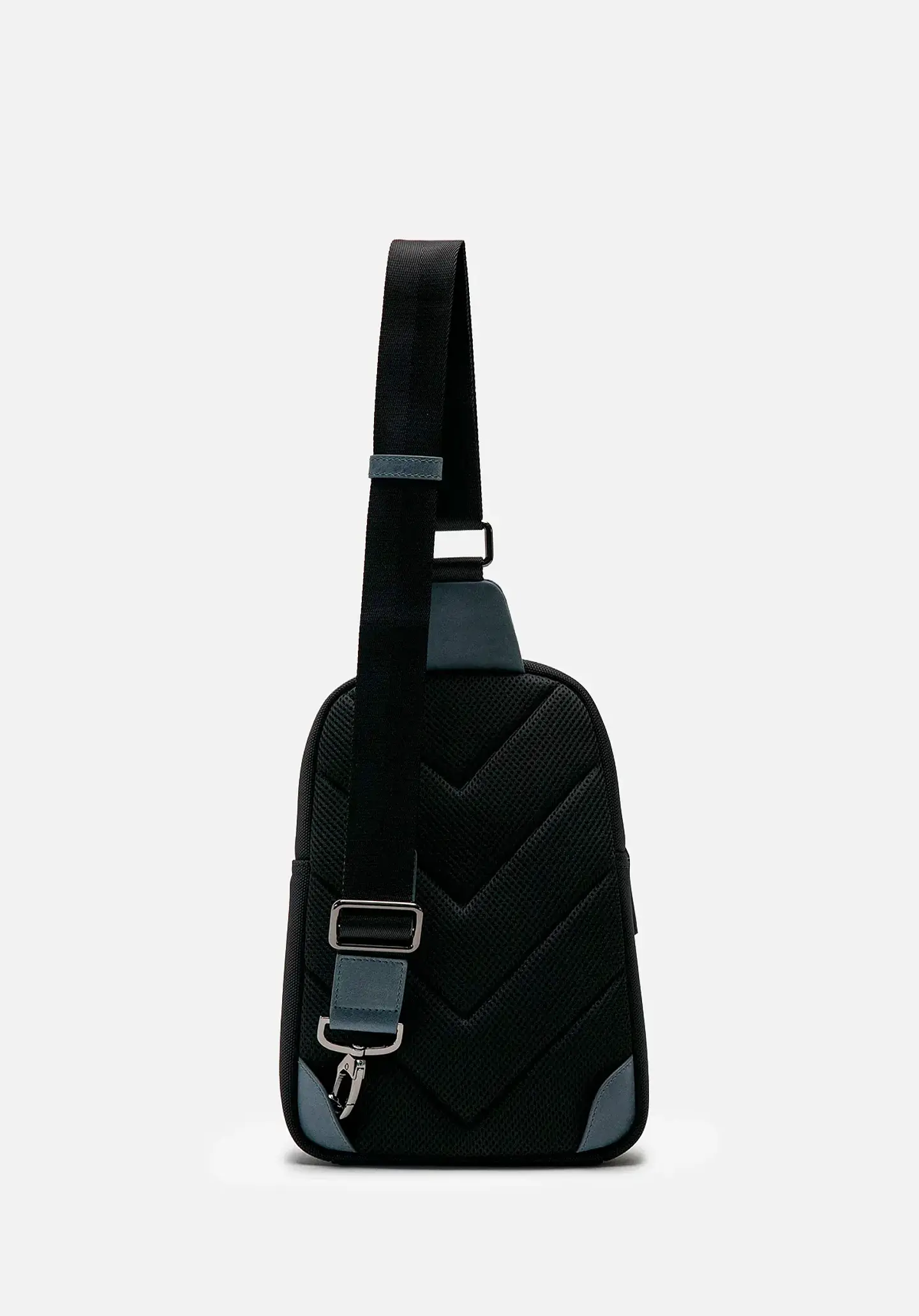 Chest Bag De Nylon Urban Grid 4