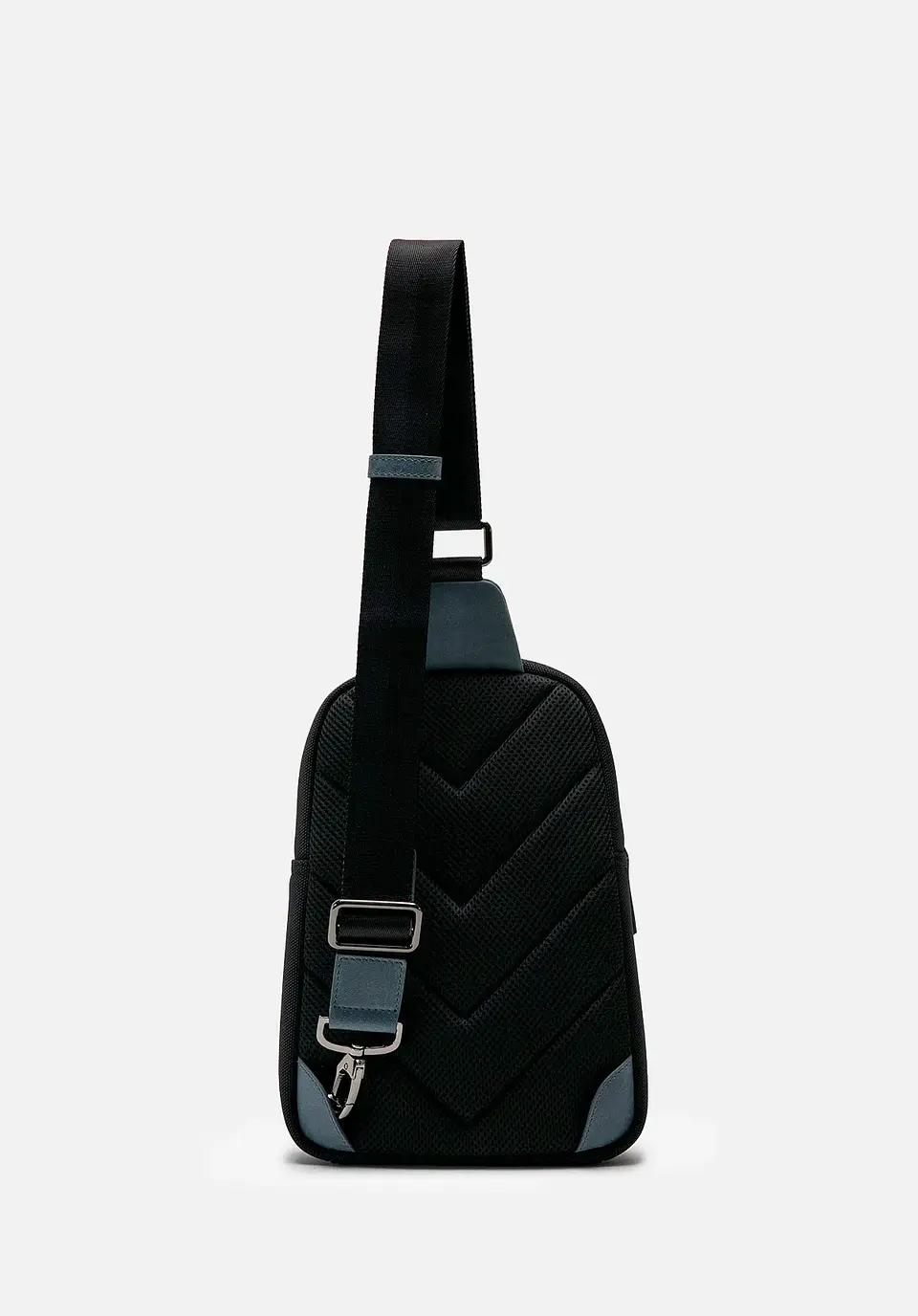 Chest Bag De Nylon Urban Grid 4
