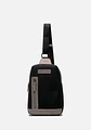 Chest Bag De Nylon Urban Grid - Miniatura 7