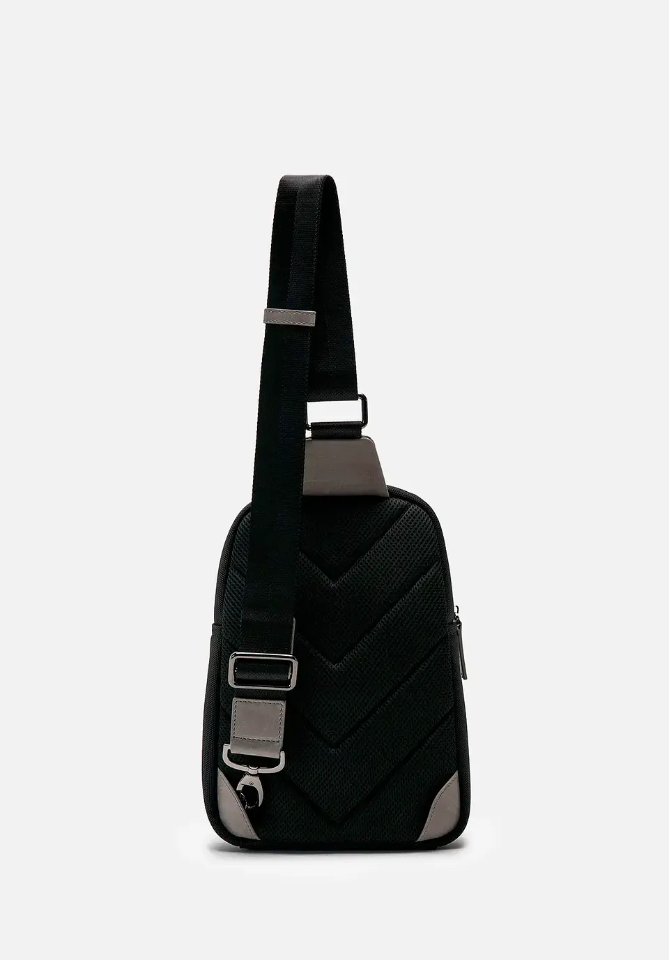 Chest Bag De Nylon Urban Grid 9