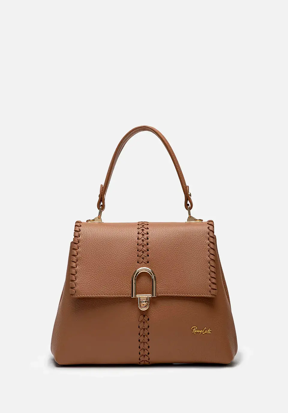 Cartera Cuero Espiga Satchel 24