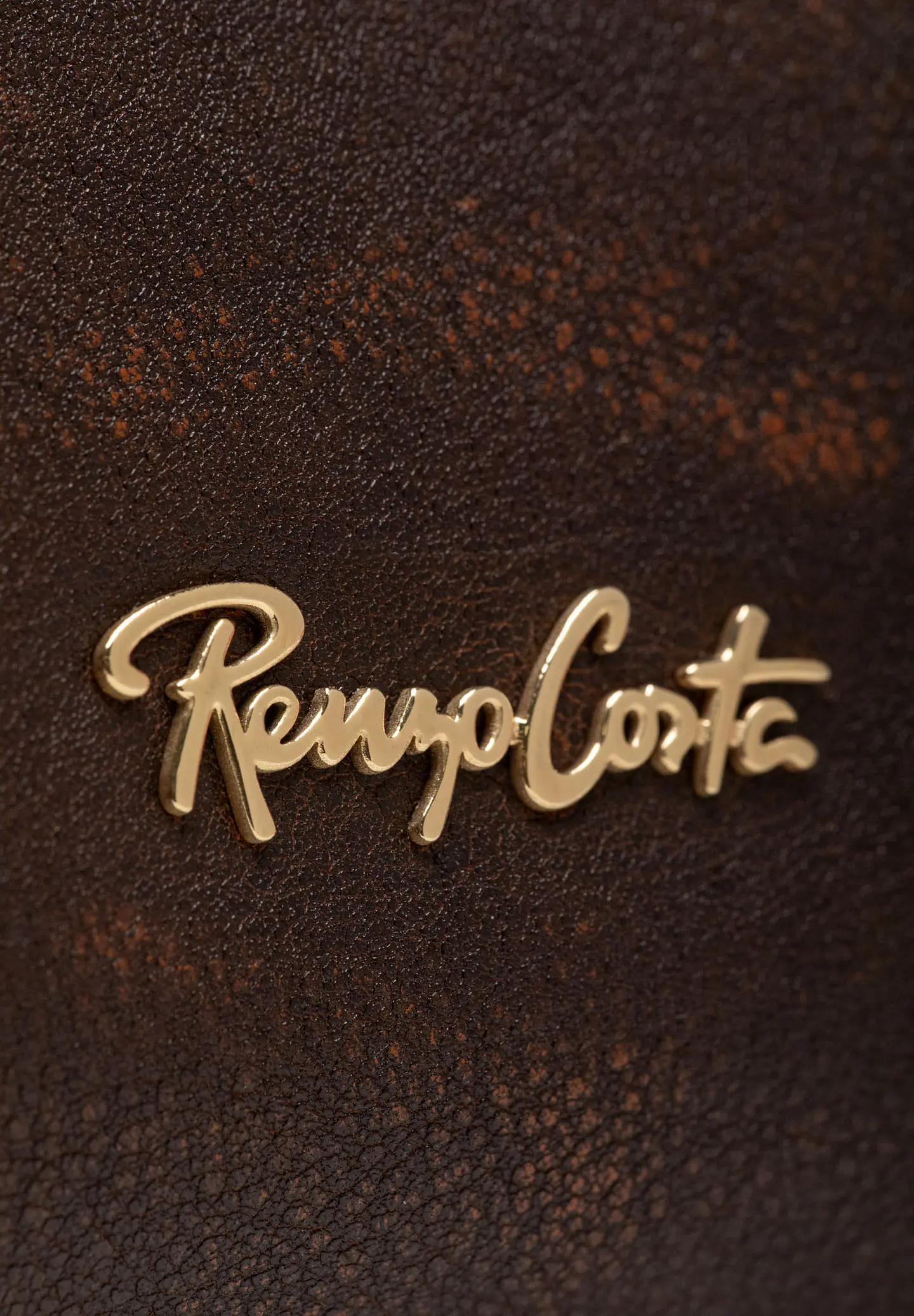 Cartera De Cuero Vintage 1