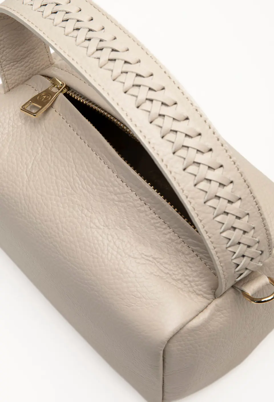 Cartera Cuero Small Trenza 15