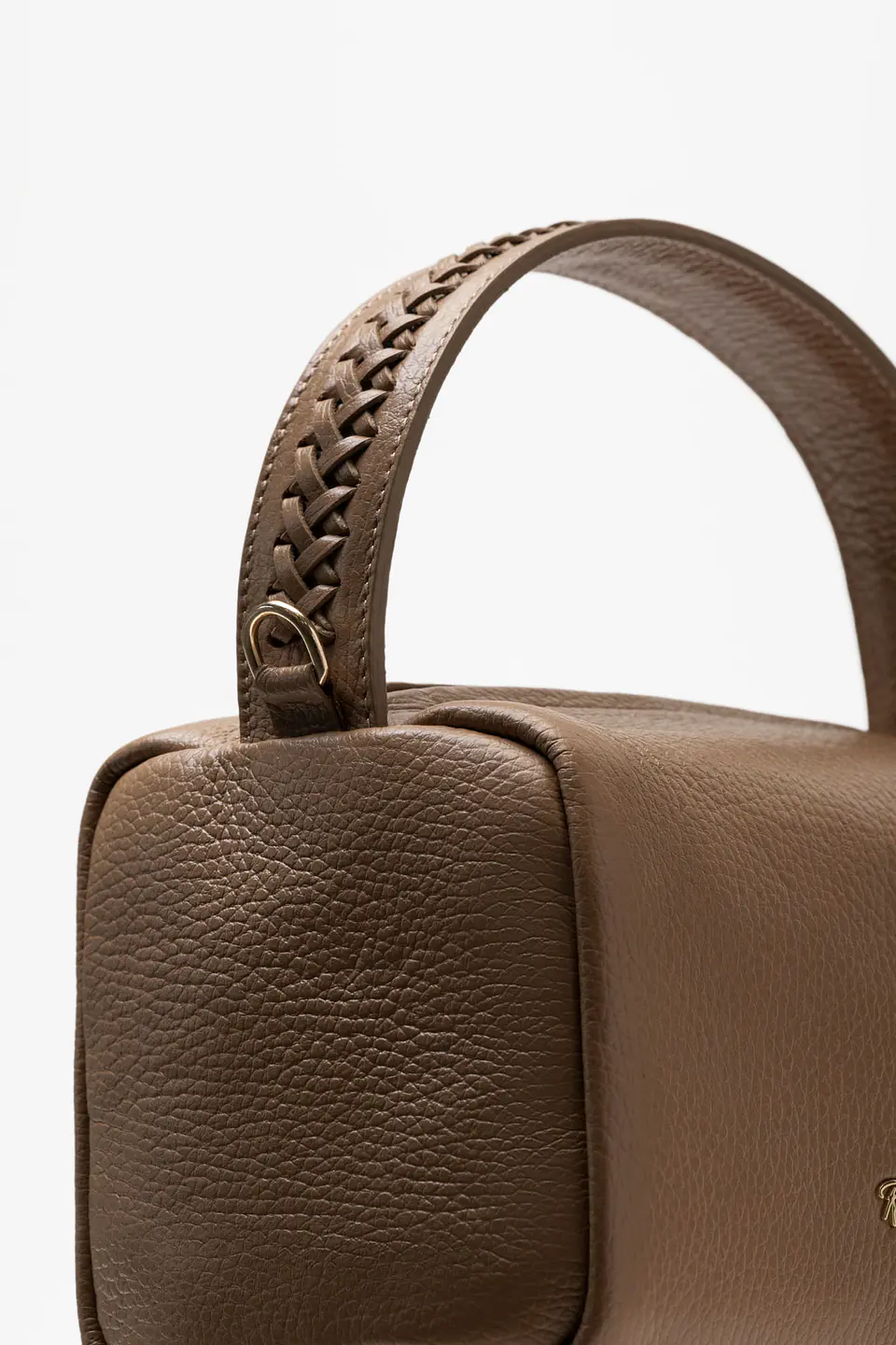 Cartera Cuero Small Trenza 18