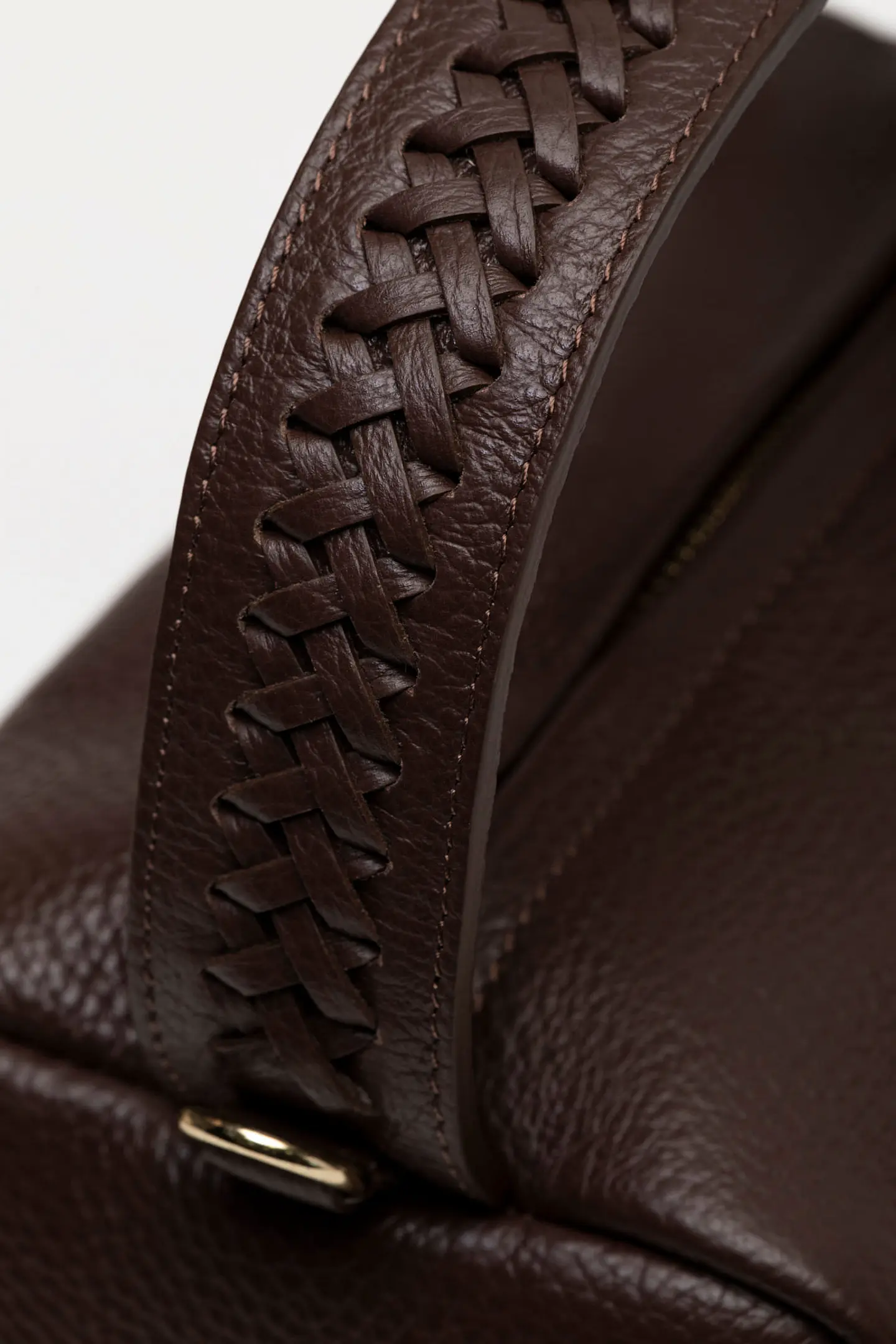 Cartera Cuero Small Trenza 19