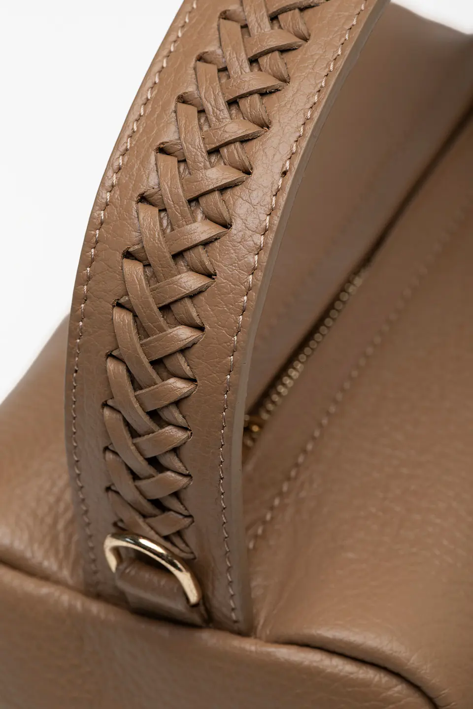Cartera Cuero Small Trenza 23