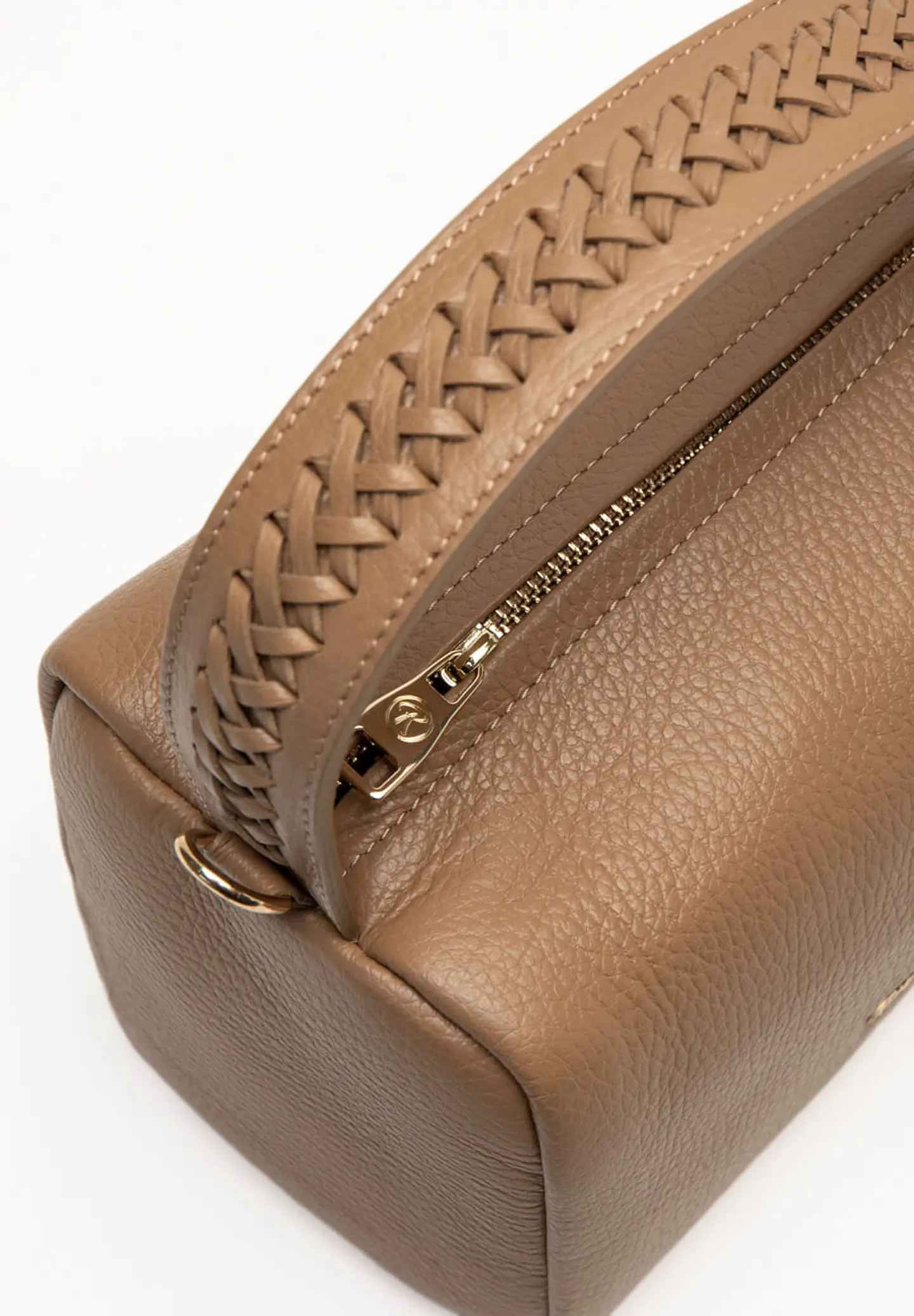 Cartera Cuero Small Trenza 26