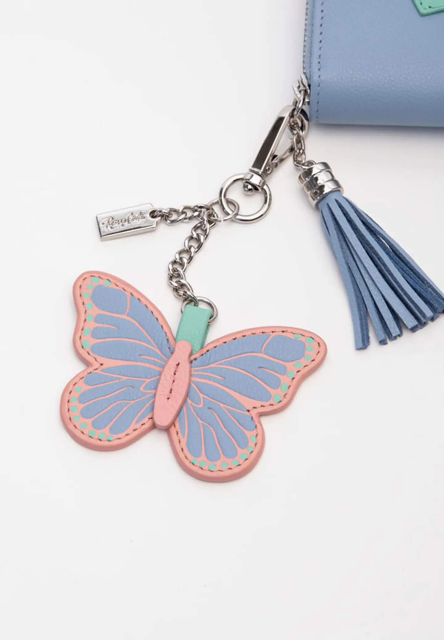 Set Monedero Cuero Butterfly Pop 1