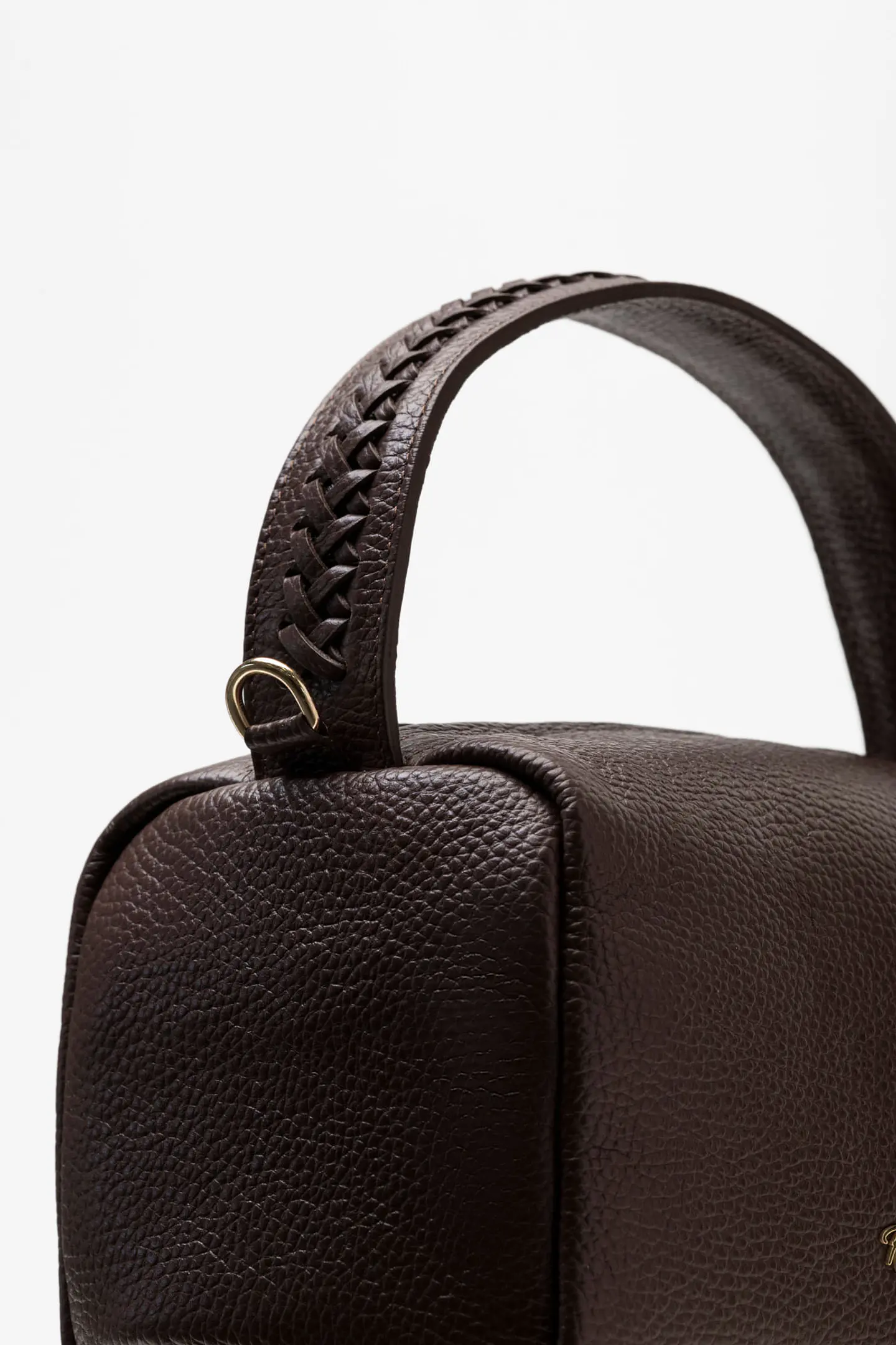 Cartera Cuero Small Trenza 30