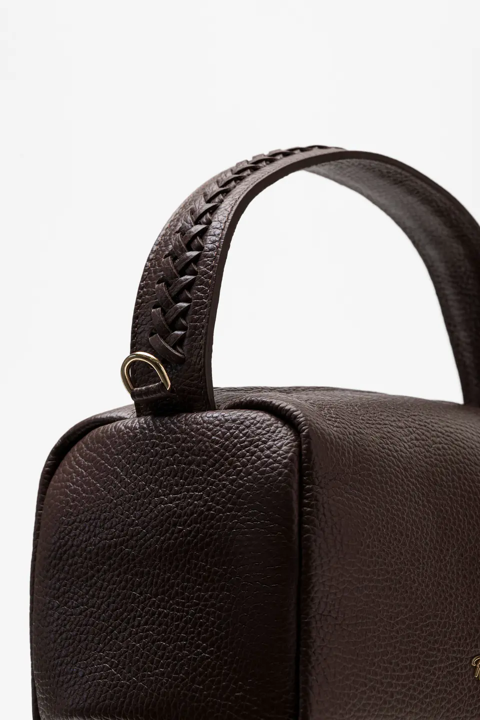 Cartera Cuero Small Trenza 30