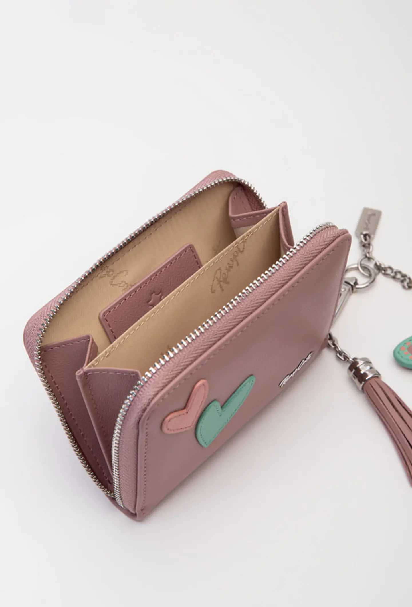 Set Monedero Cuero Butterfly Pop 6