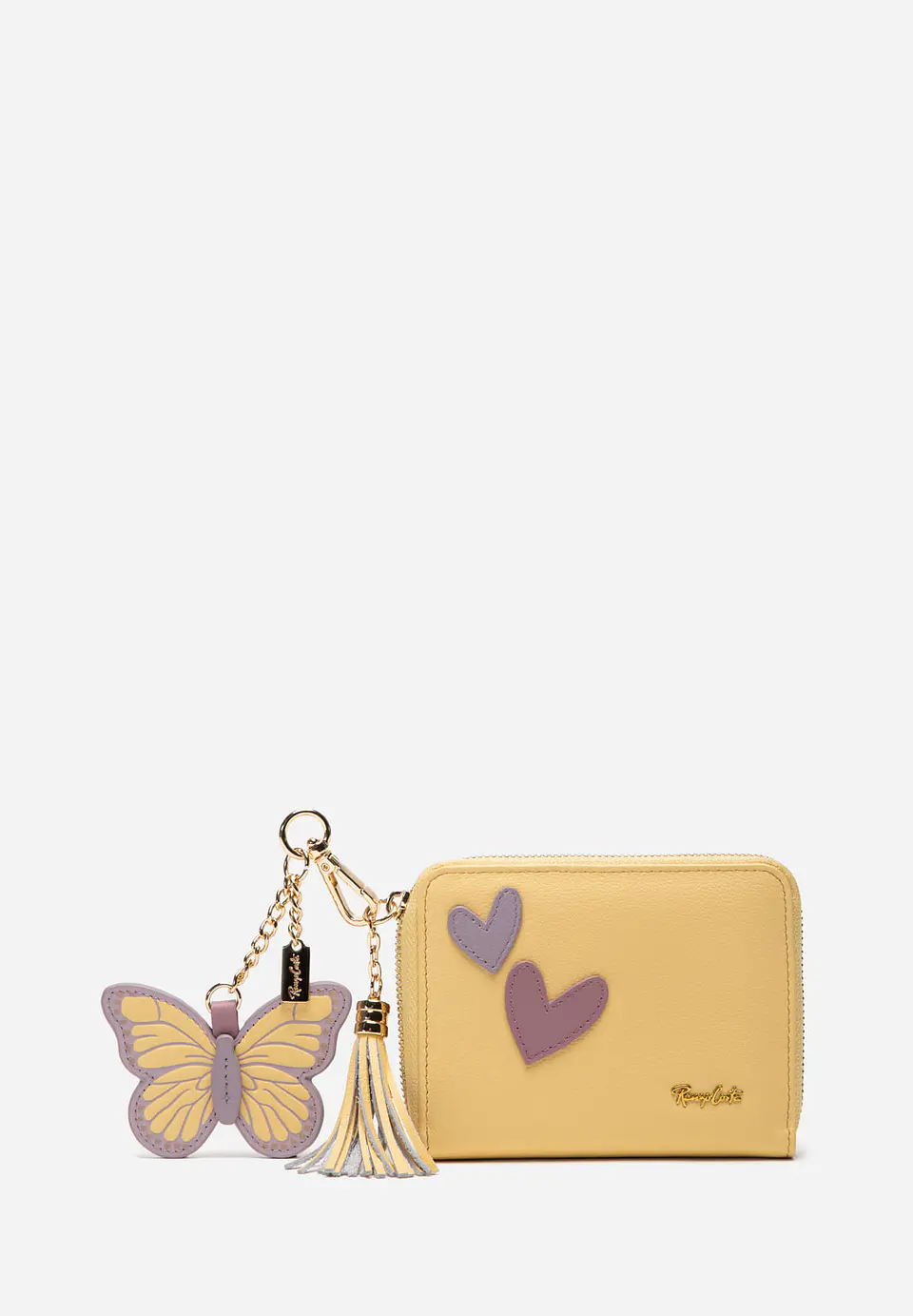 Set Monedero Cuero Butterfly Pop 14
