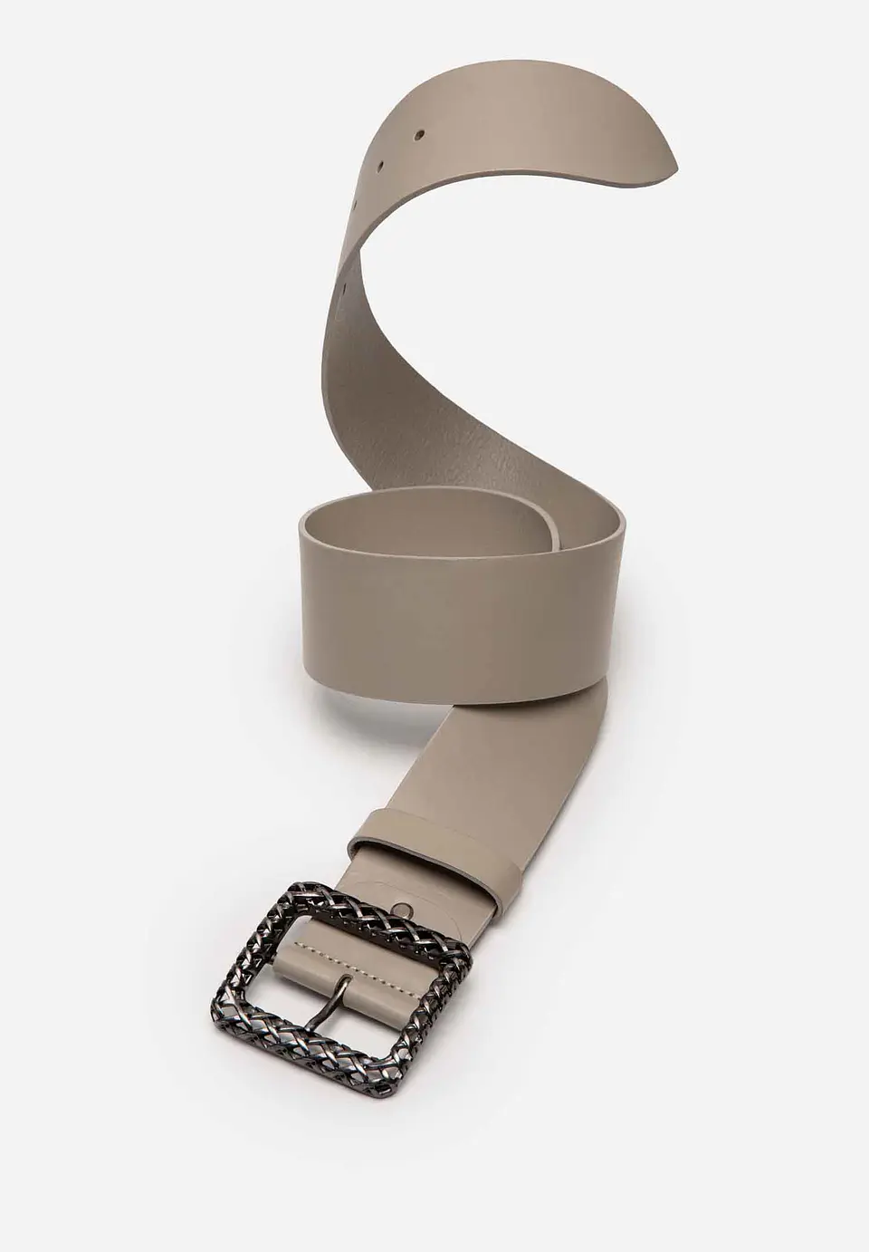 Correa Cuero Metal Woven 11