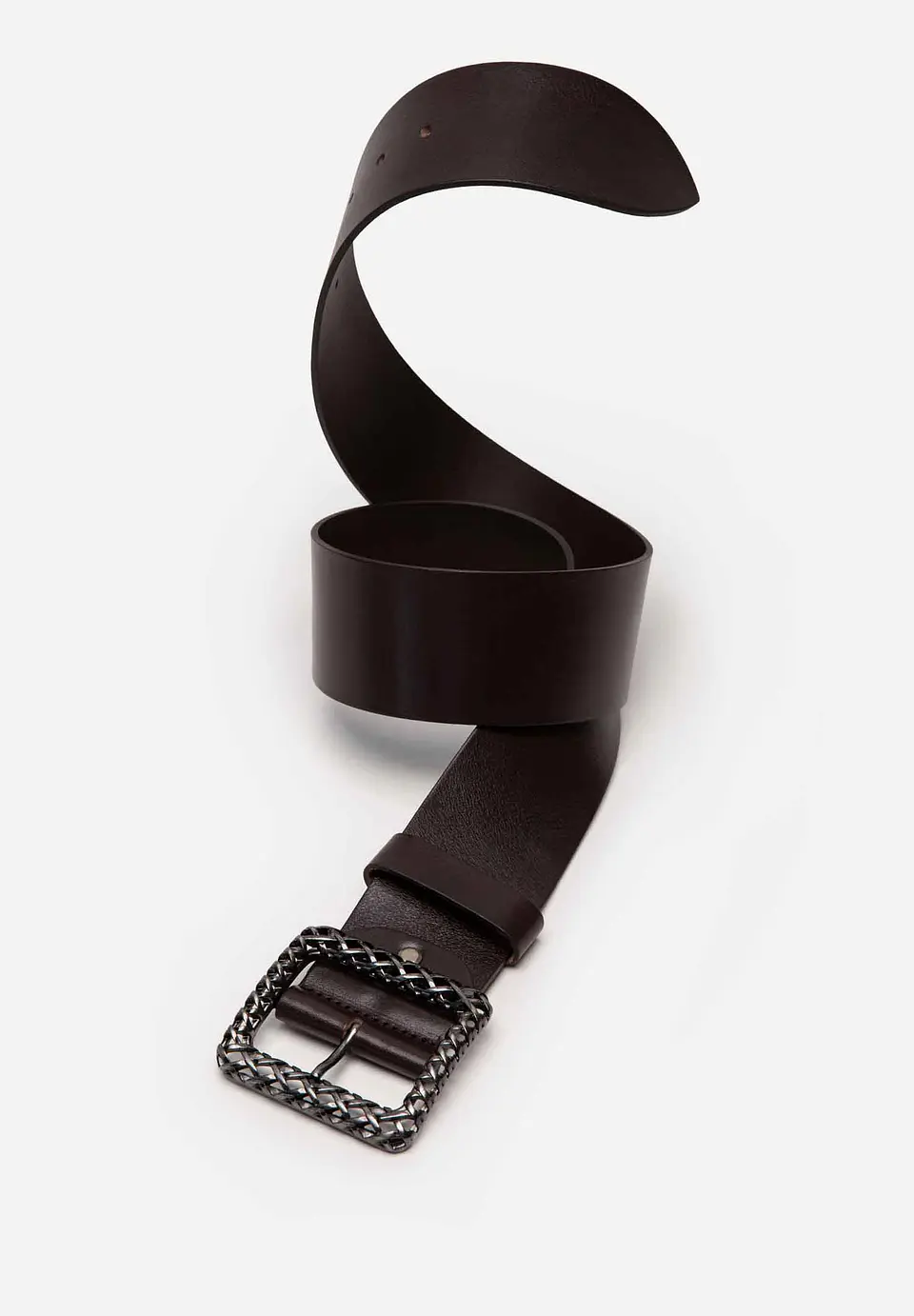 Correa Cuero Metal Woven 50