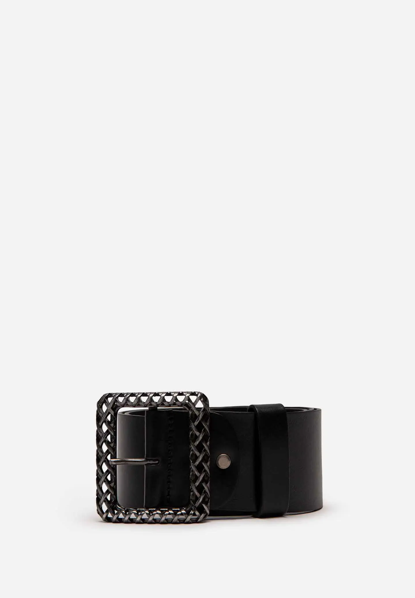 Correa Cuero Metal Woven 89