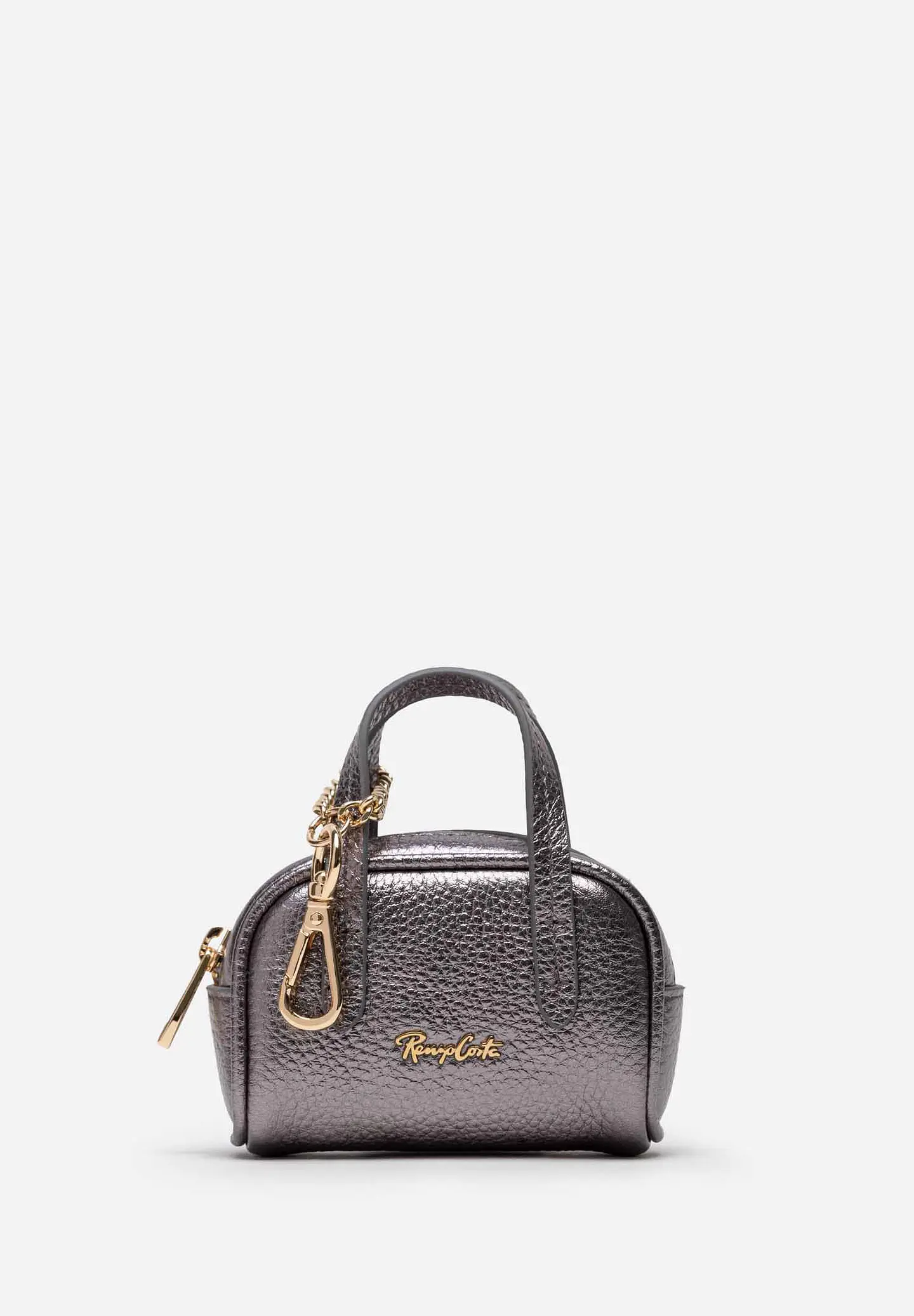 Charm Cuero Mini Bag Metallic 1