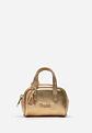 Charm Cuero Mini Bag Metallic - Miniatura 4
