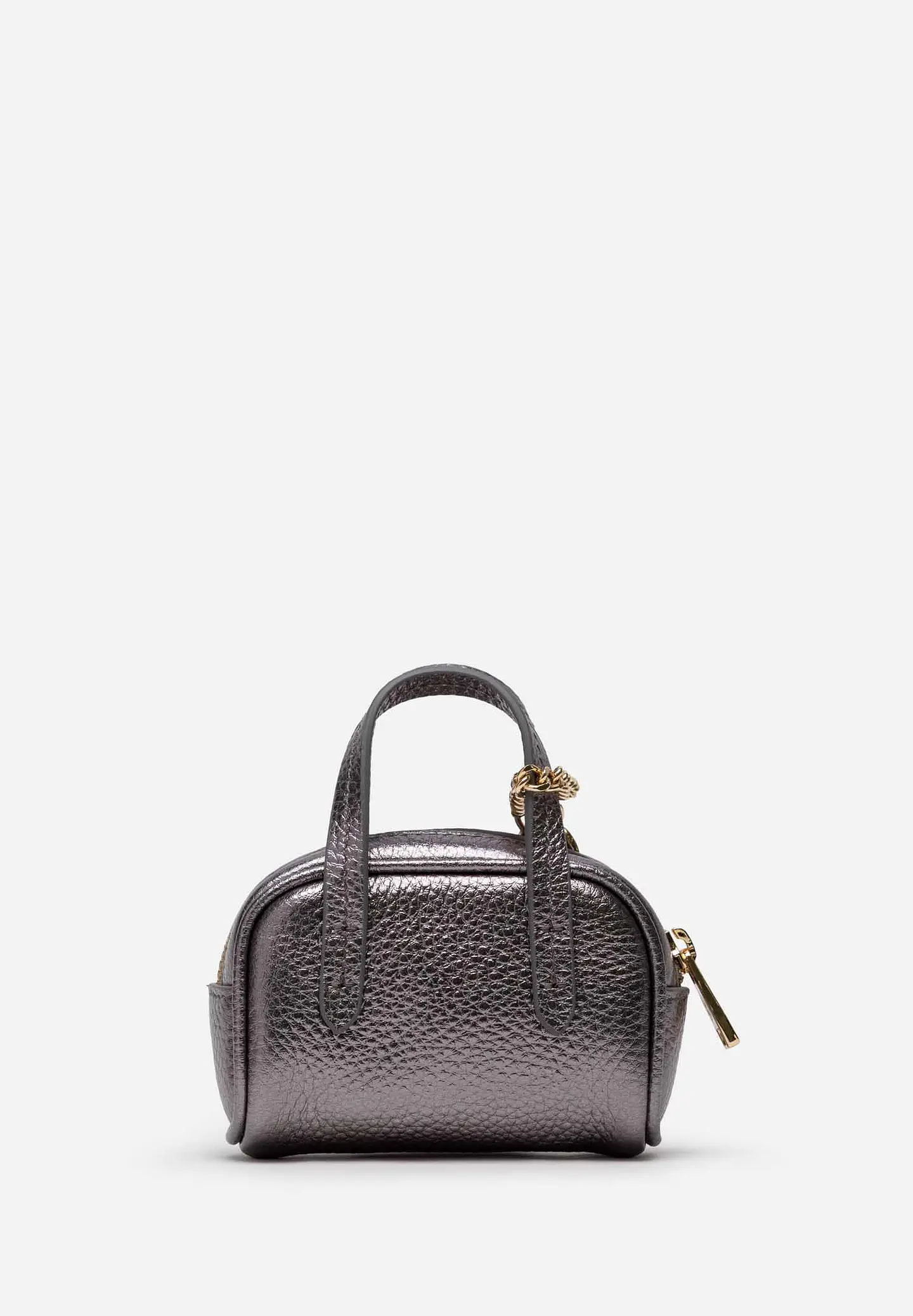 Charm Cuero Mini Bag Metallic 6