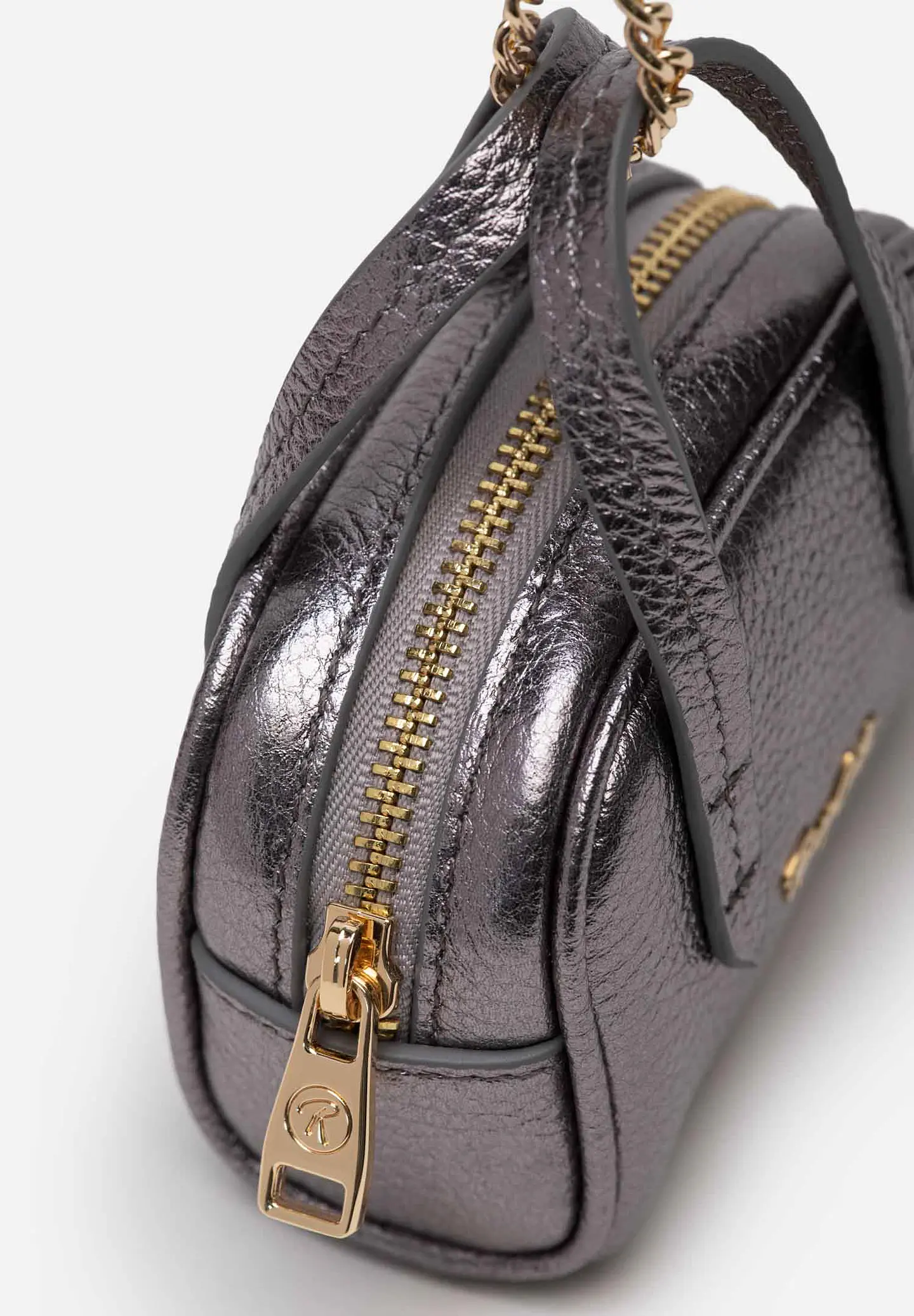 Charm Cuero Mini Bag Metallic 7