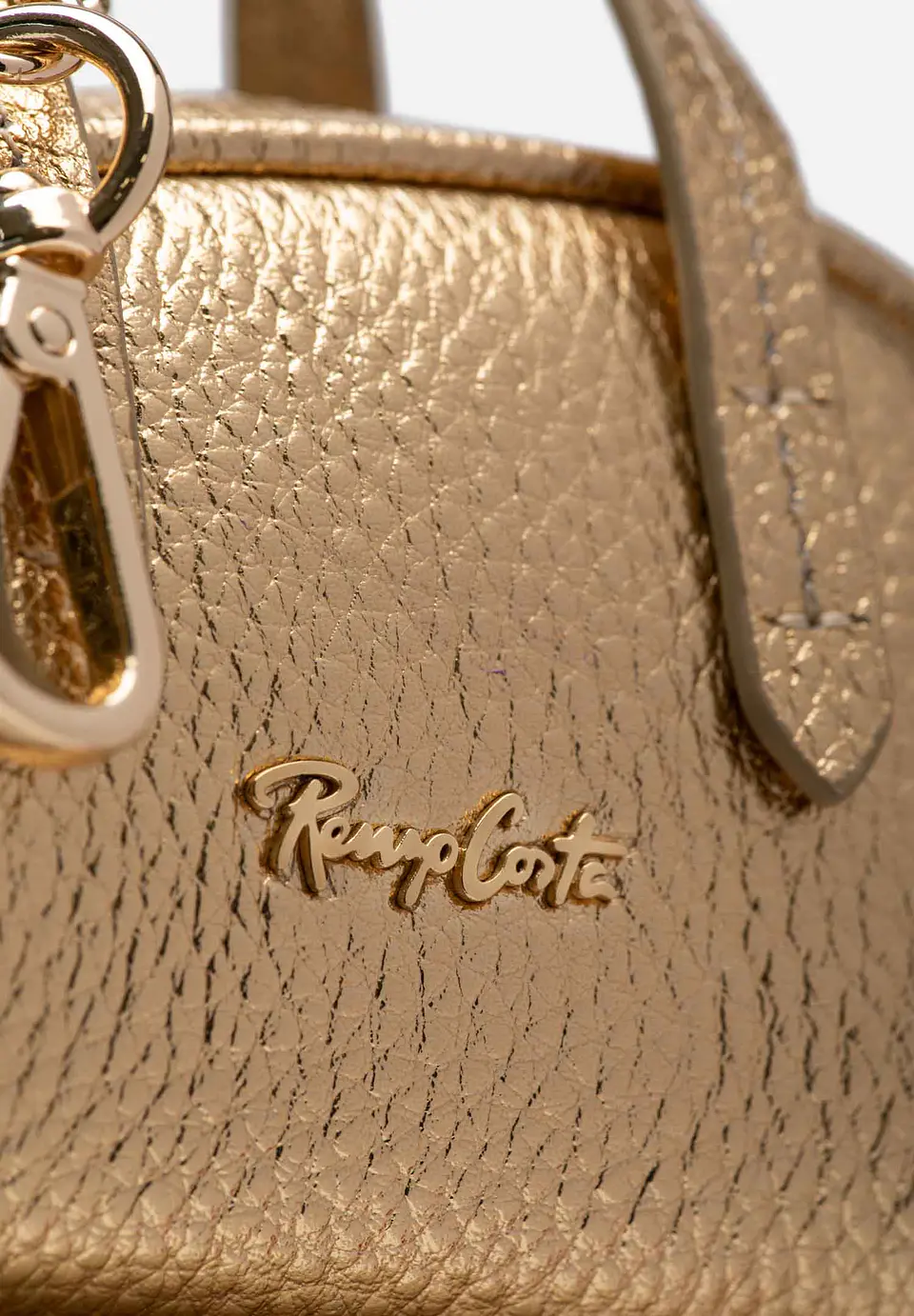 Charm Cuero Mini Bag Metallic 13