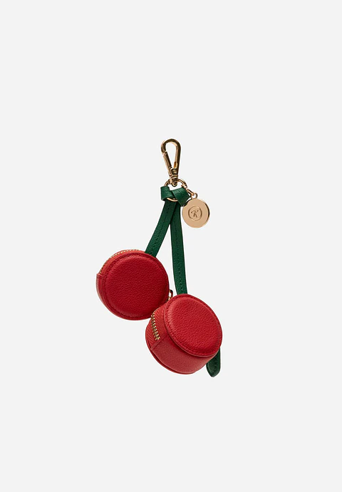 Charm Cuero Cherry Duo