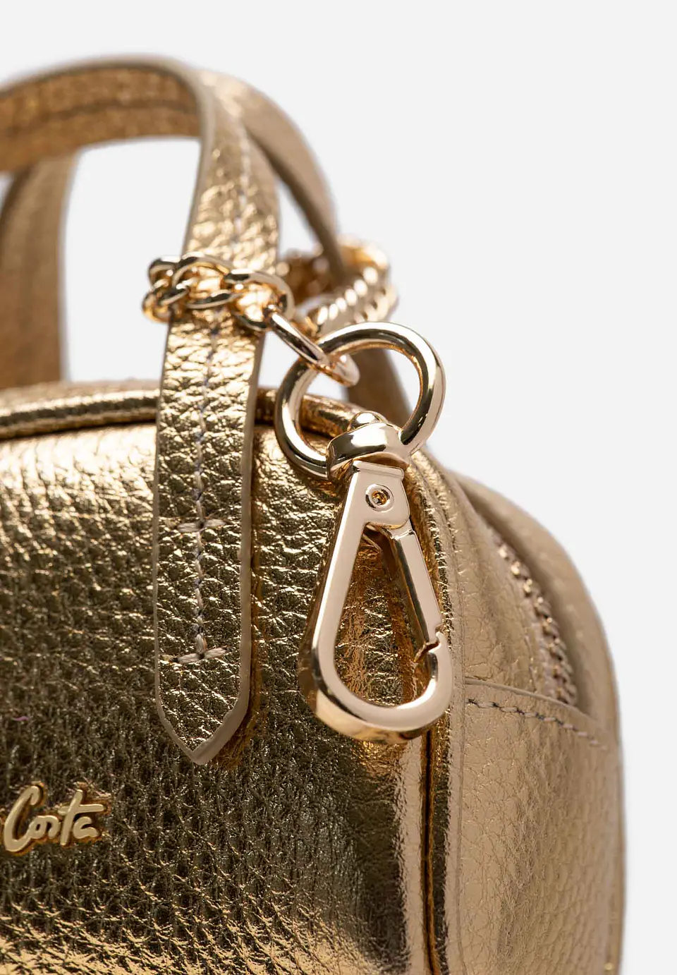 Charm Cuero Mini Bag Metallic 14