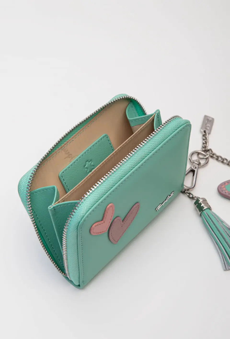 Set Monedero Cuero Butterfly Pop 24