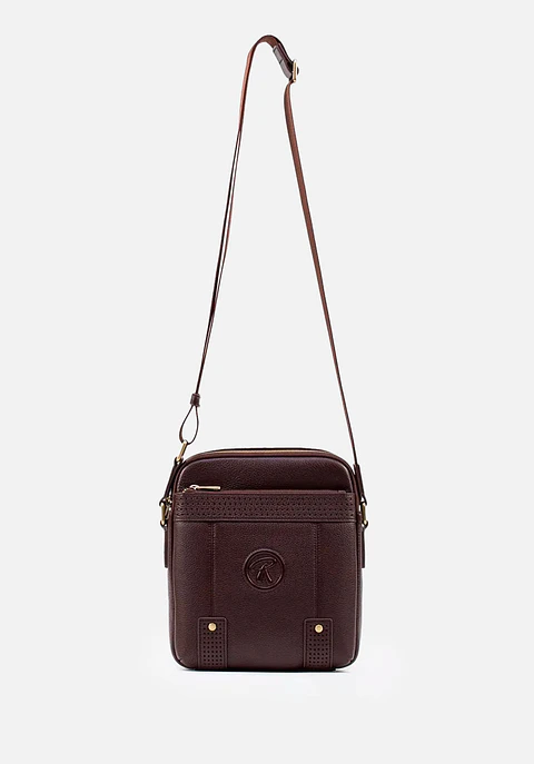 Morral Mediano Con Logo De Marca Embozado
