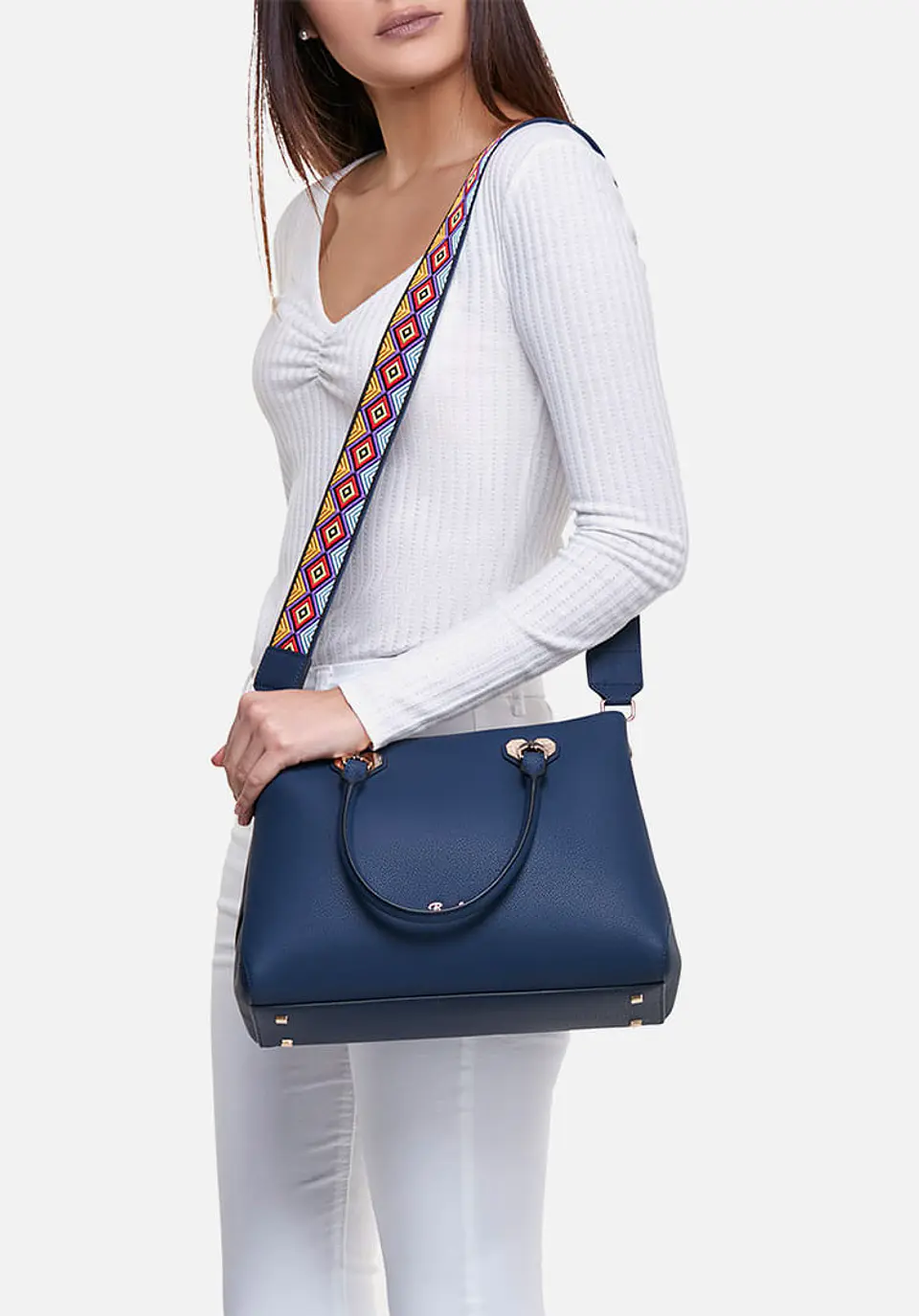 Cartera En Cuero Grabado Color Entero 20