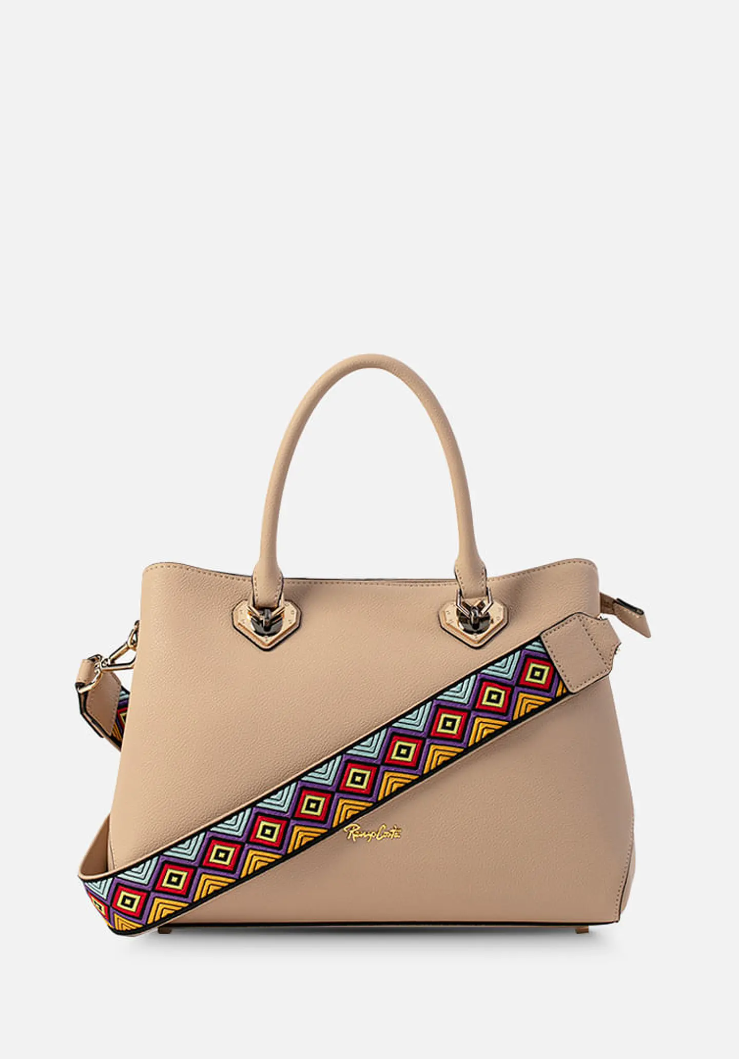 Cartera En Cuero Grabado Color Entero 23