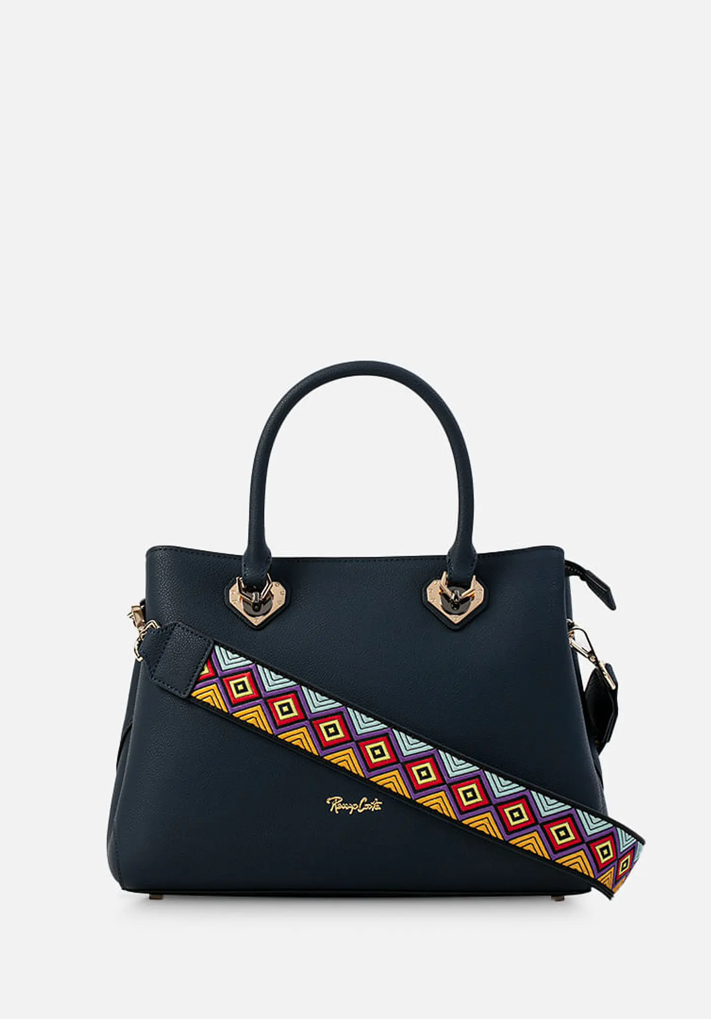 Cartera En Cuero Grabado Color Entero 36