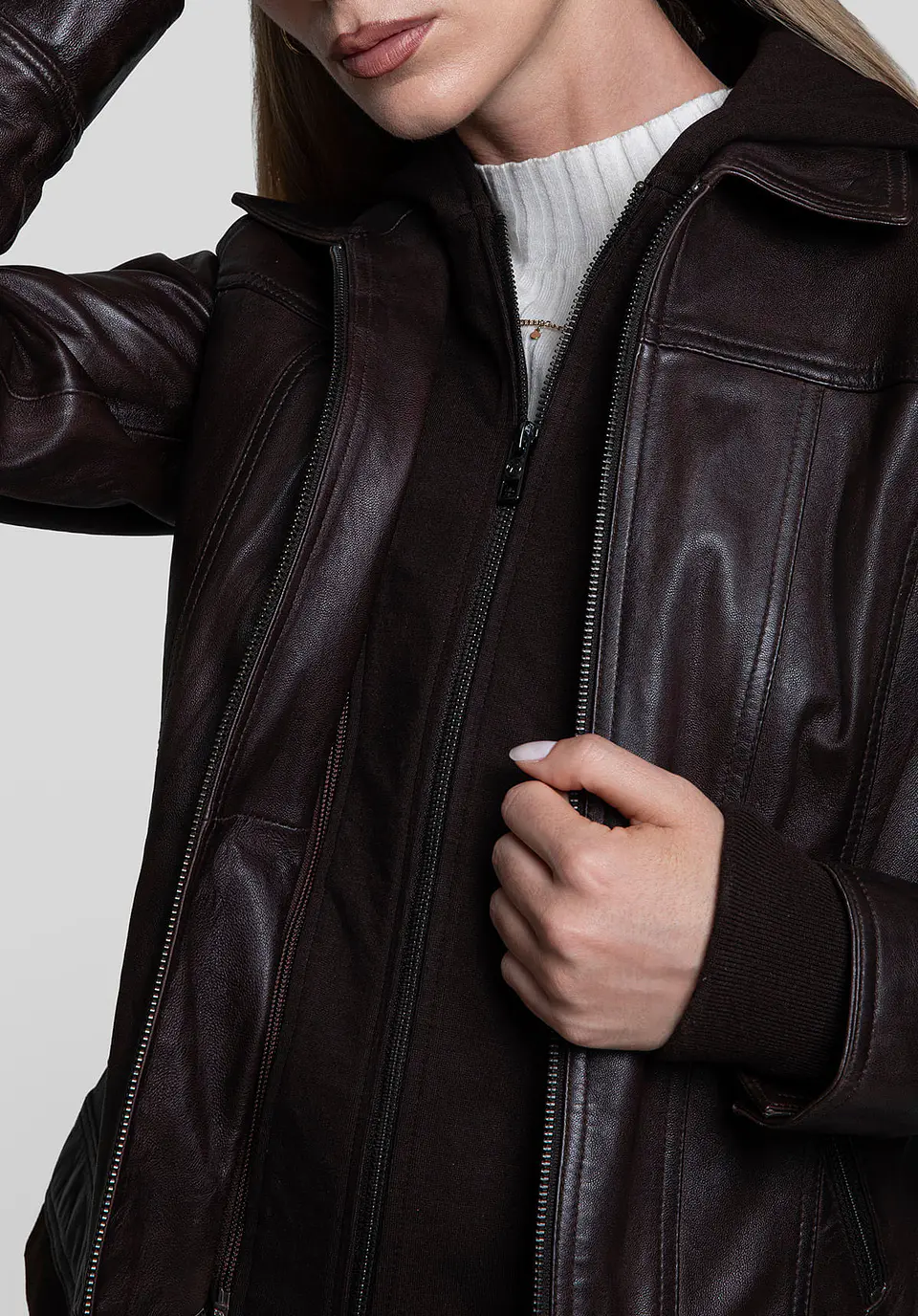 Casaca Cuero Contour 110