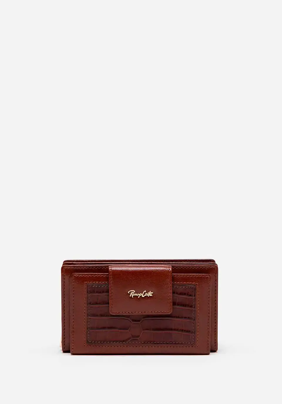Billetera Mediana Croco Belle 6