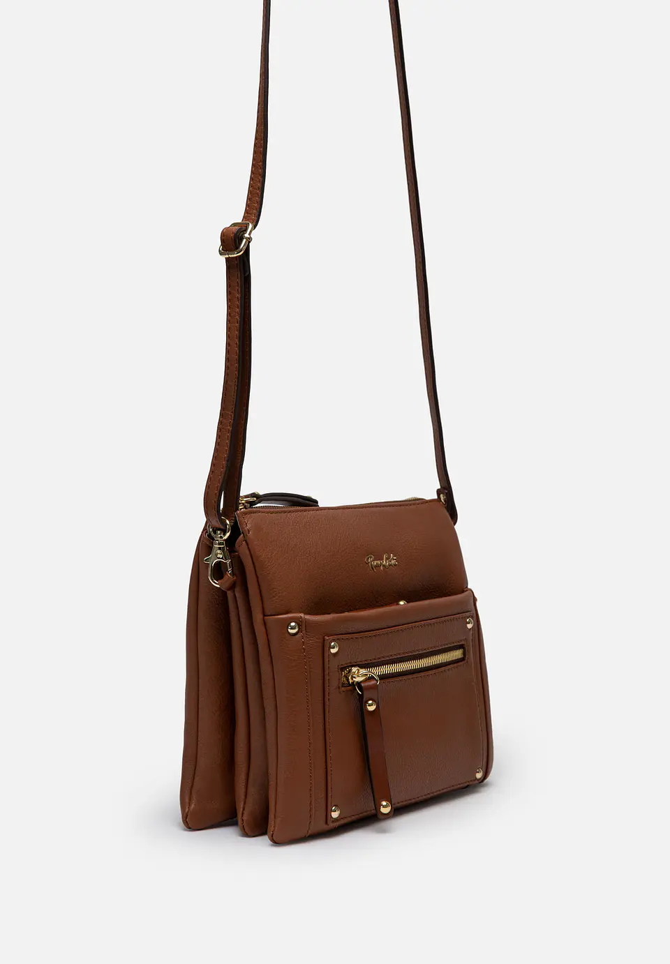 Morral De Cuero Mustard Essence 7