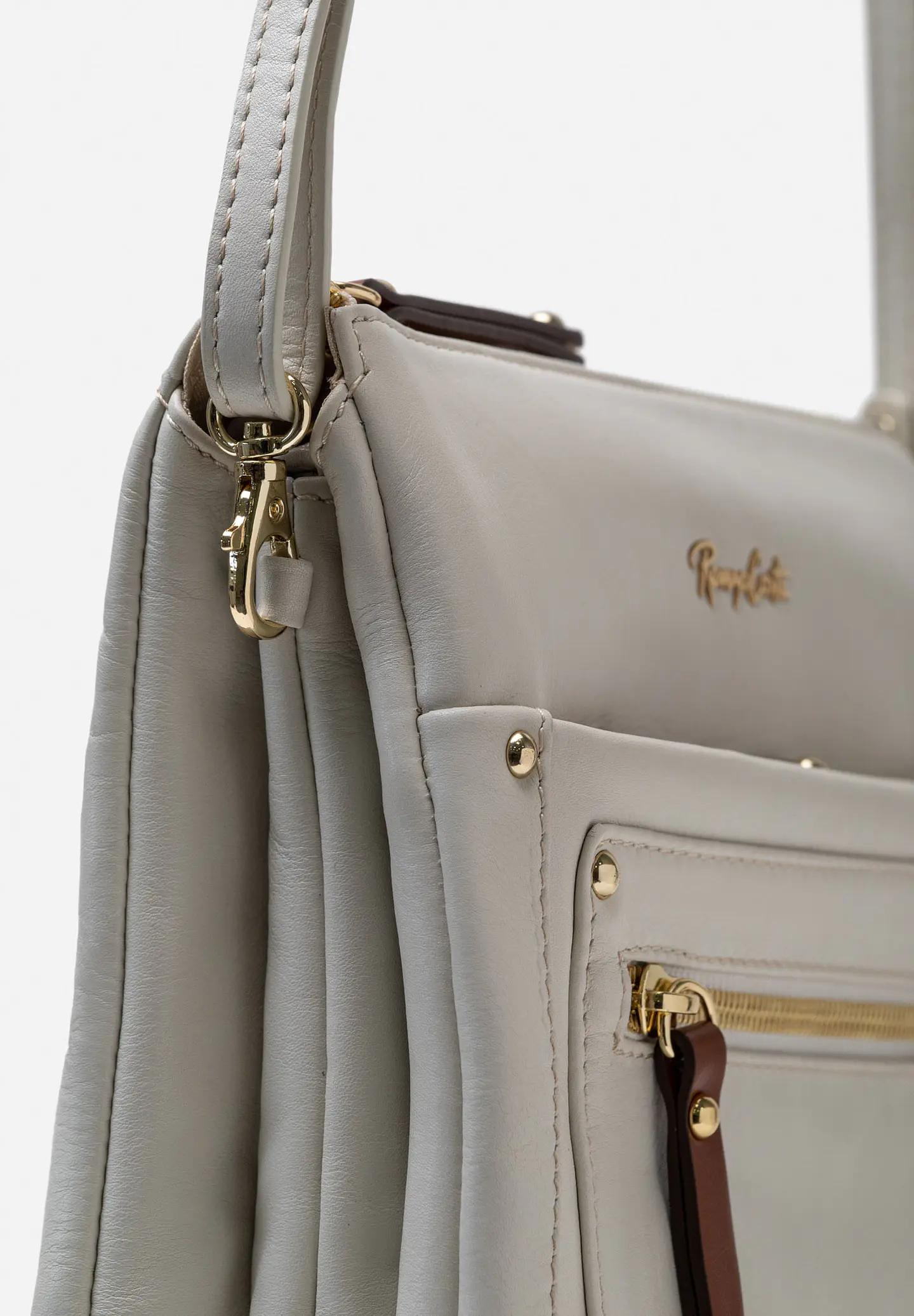 Morral De Cuero Mustard Essence 9