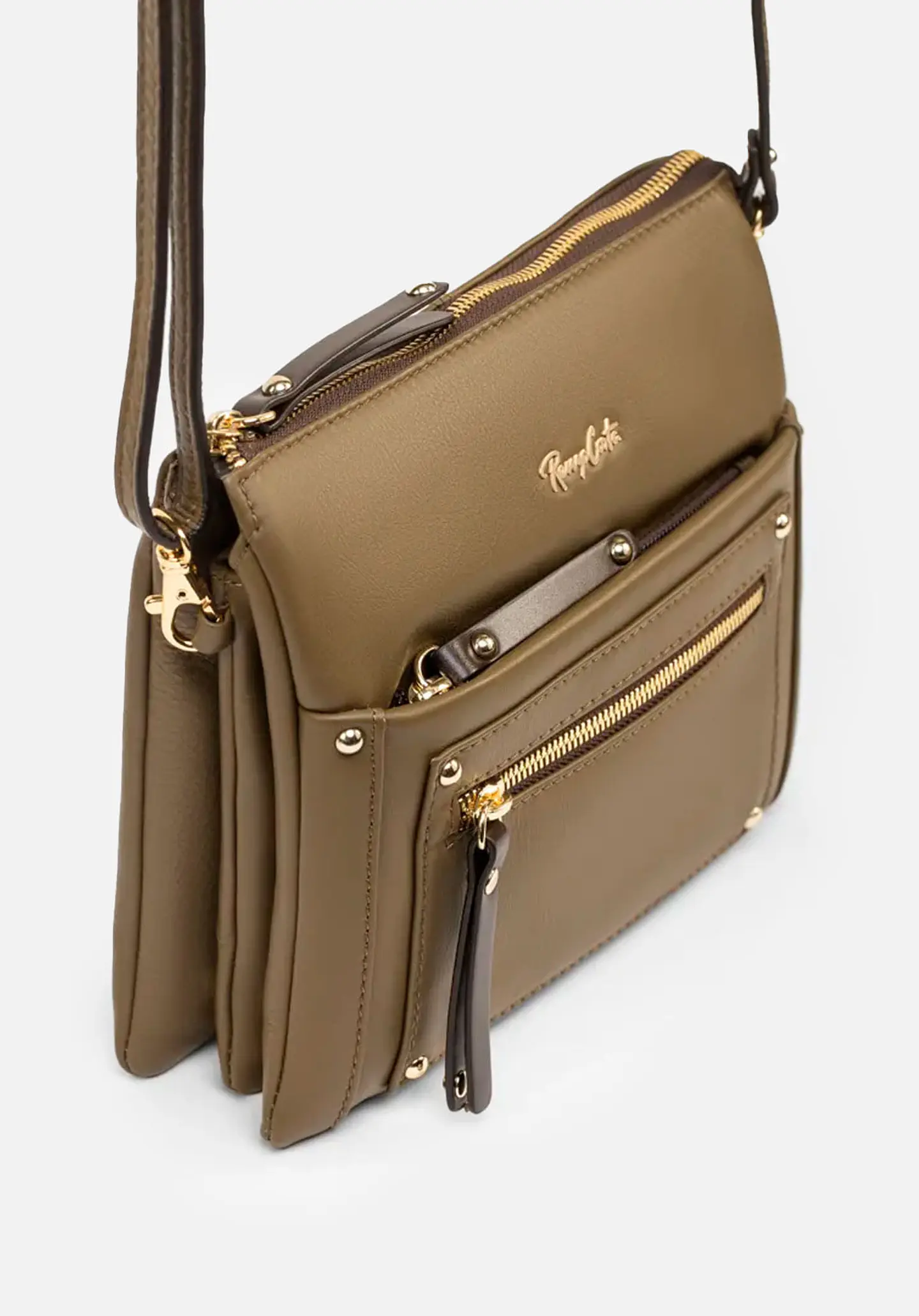 Morral De Cuero Mustard Essence 96