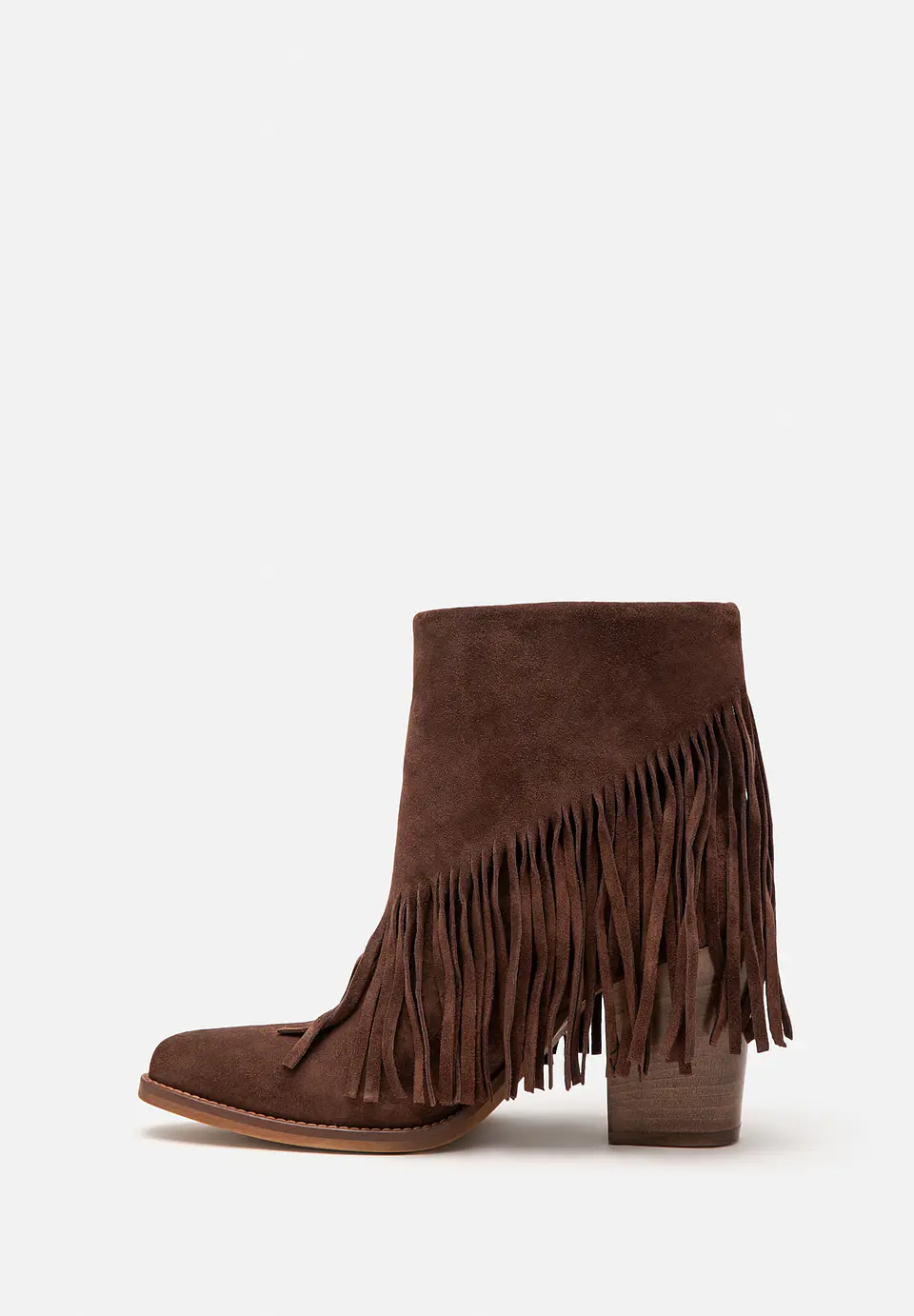 Botines Cuero Flecos 6