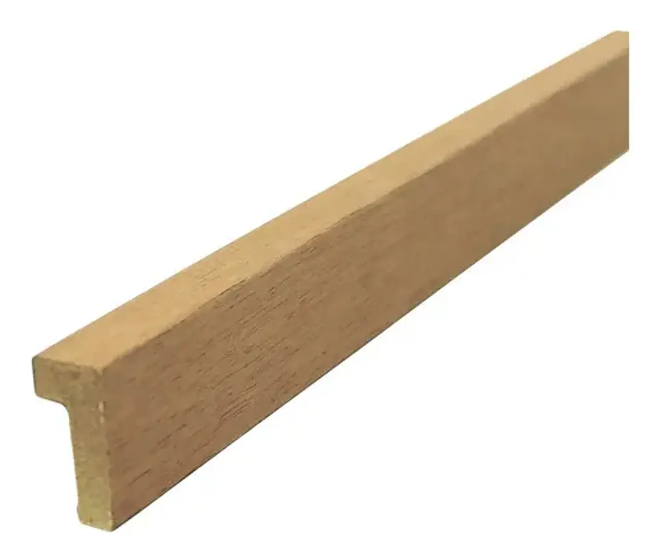 Junquillo Alcalá MDF Enchapado Mara 12x27 mm x 2.4 m 2