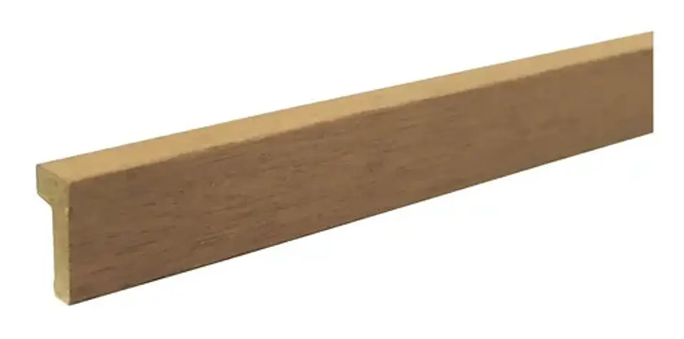 Junquillo Alcalá MDF Enchapado Mara 12x27 mm x 2.4 m 4