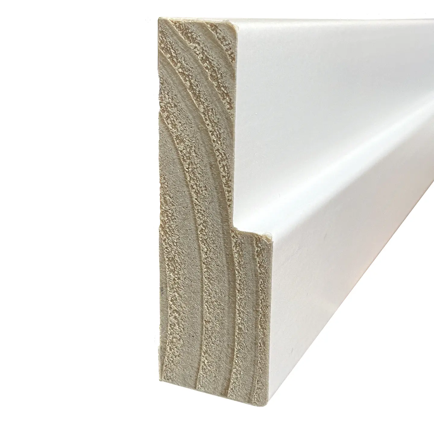Marco MDF RH Folio Blanco 30x90 mm x 2.5 m 2