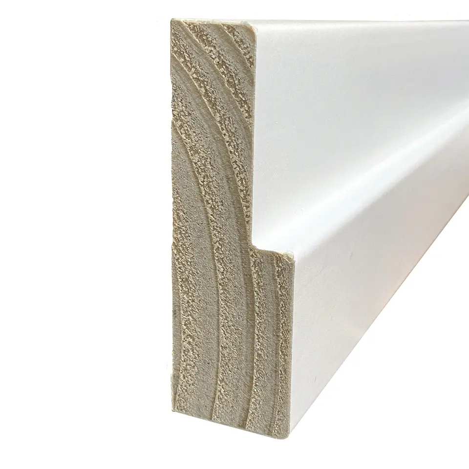 Marco MDF RH Folio Blanco 30x90 mm x 2.5 m 2