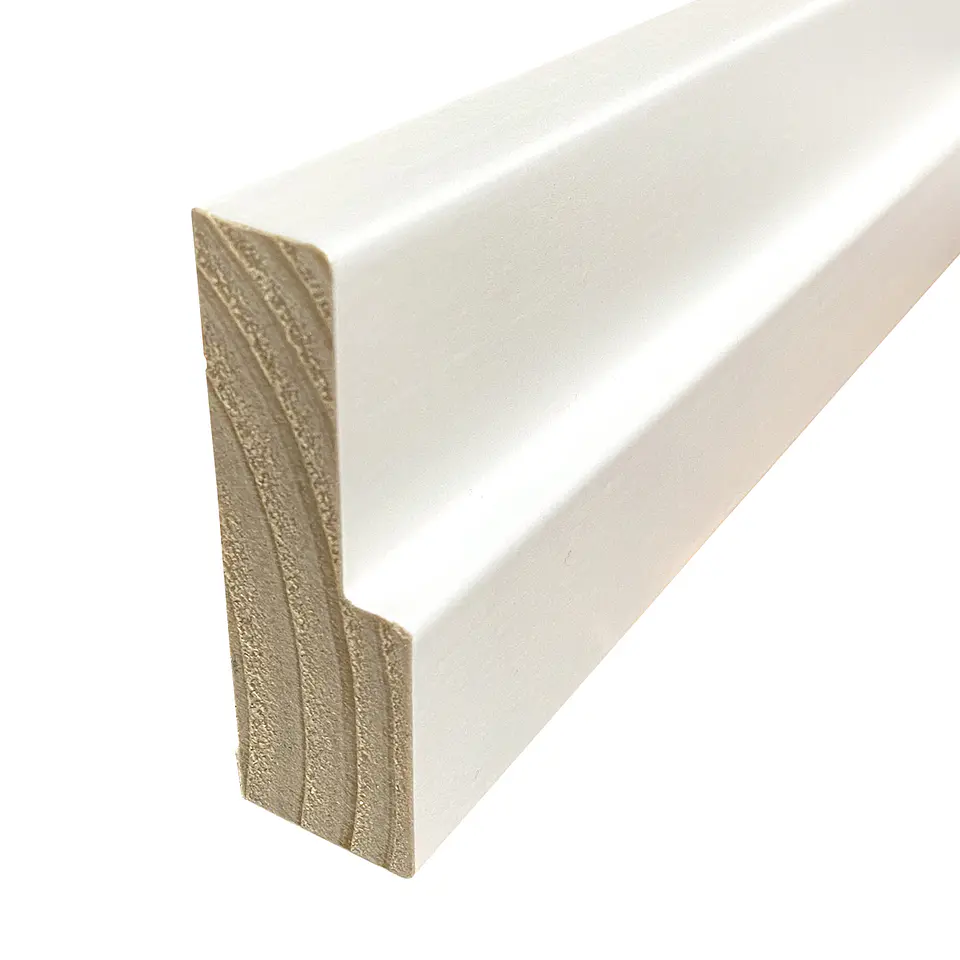 Marco MDF RH Folio Blanco 30x90 mm x 2.5 m 3