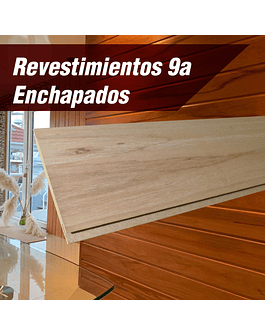 Tabla De Revestimiento De Muro Enchapado 12x160x2400mm